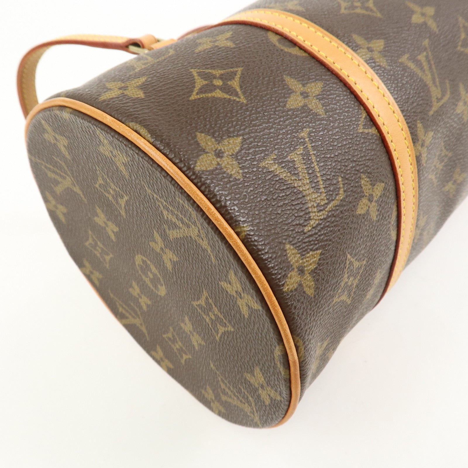Louis Vuitton Monogram Papillon 30 Hand Bag New Style Brown M51385