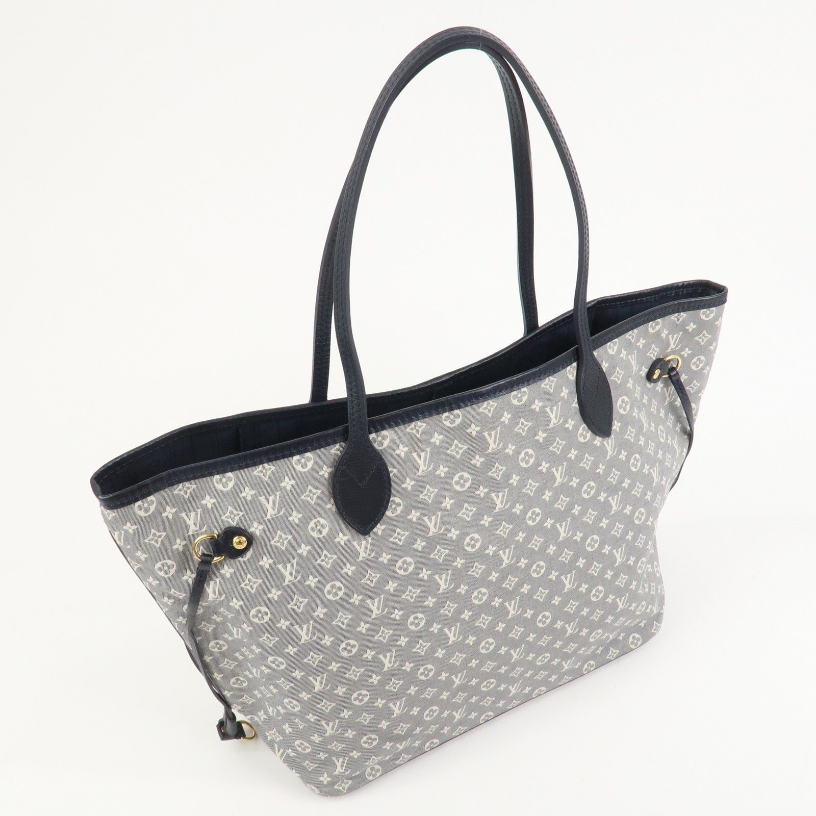 Louis Vuitton Monogram Idylle Neverfull MM Tote Bag Encre M40514