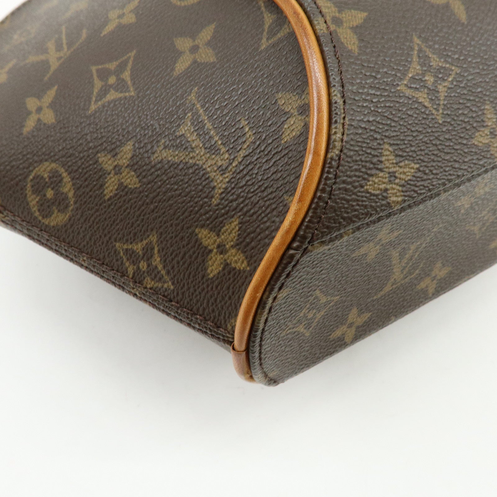Louis Vuitton Monogram Ellipse PM Hand Bag Brown M51127