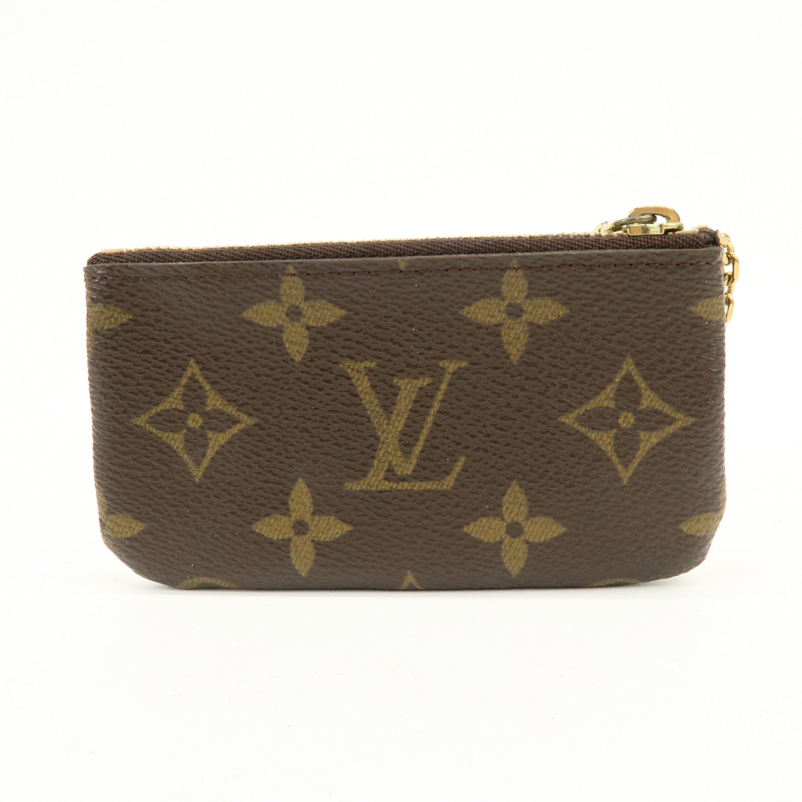 Louis Vuitton Monogram Pochette Cles Coin Case Key Case M62650