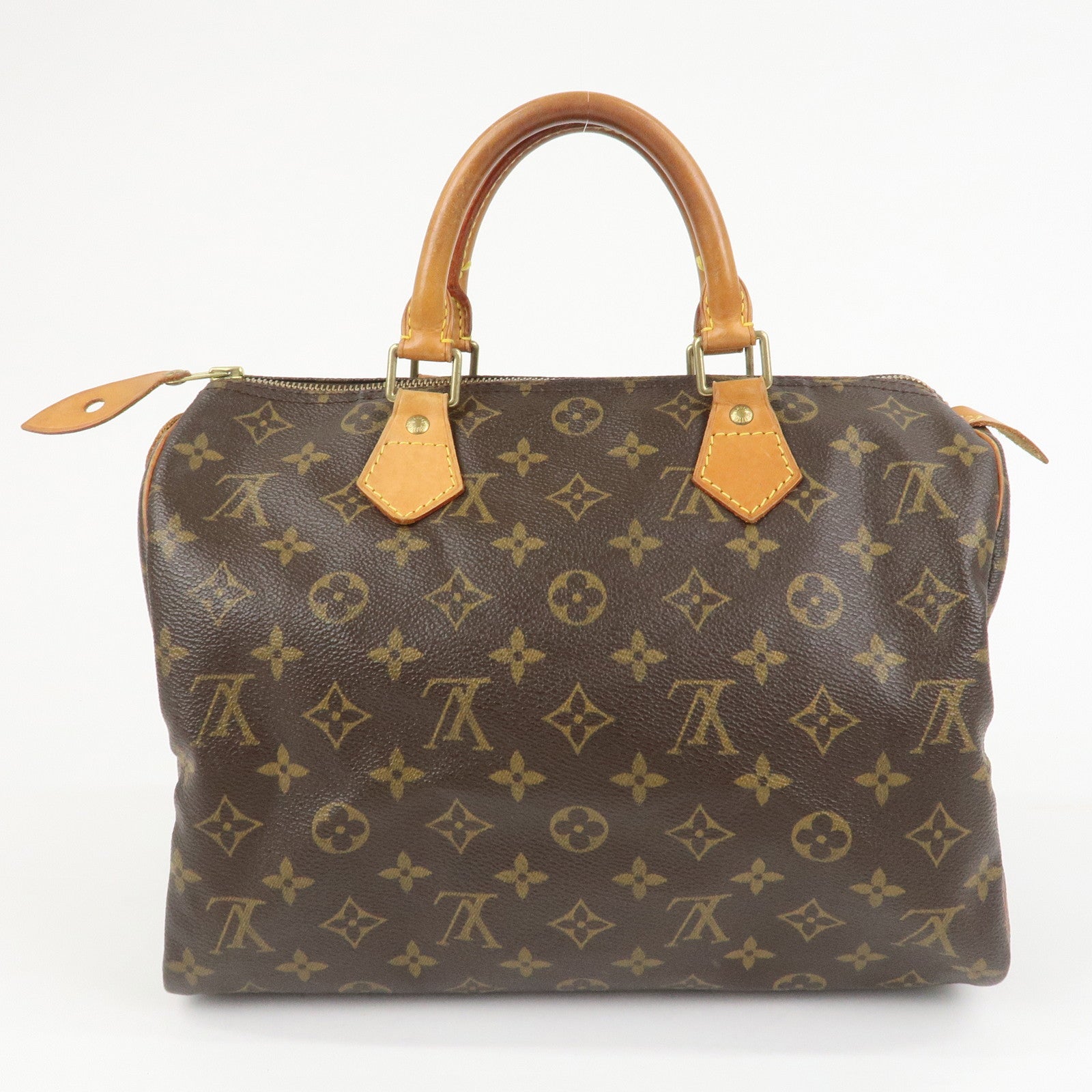Louis Vuitton Monogram Speedy 30 Boston Bag Hand Bag Brown M41526