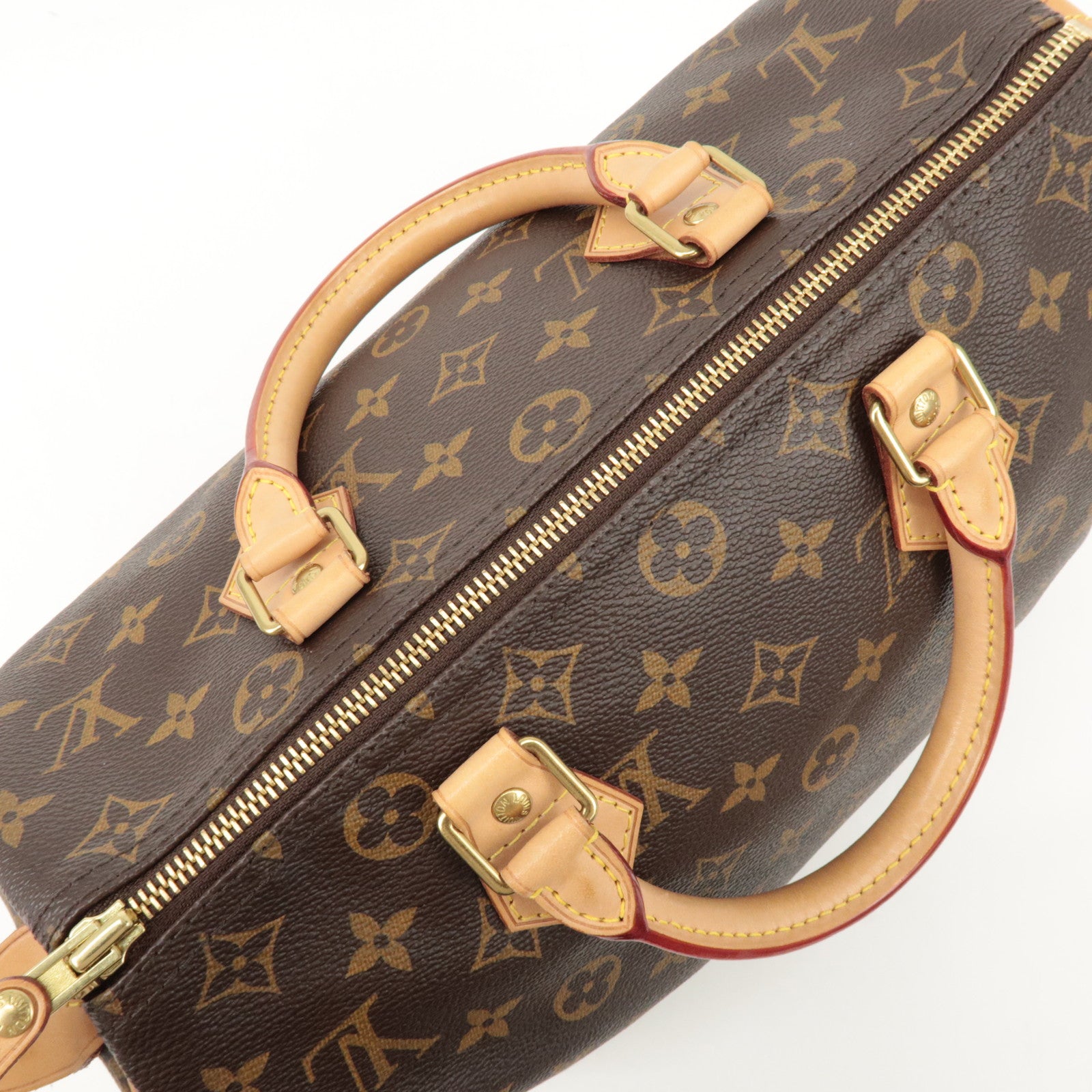 Louis Vuitton Monogram Speedy 30 Hand Bag Boston Bag M41526 Used