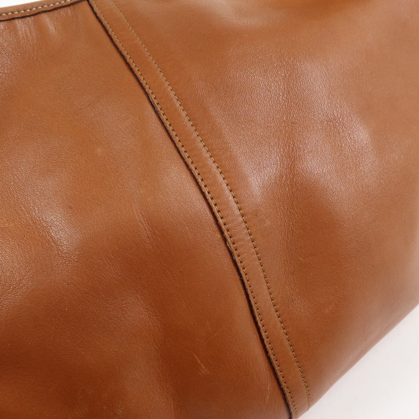 COACH Ergo Leather Shoulder Bag Hand Bag Camel