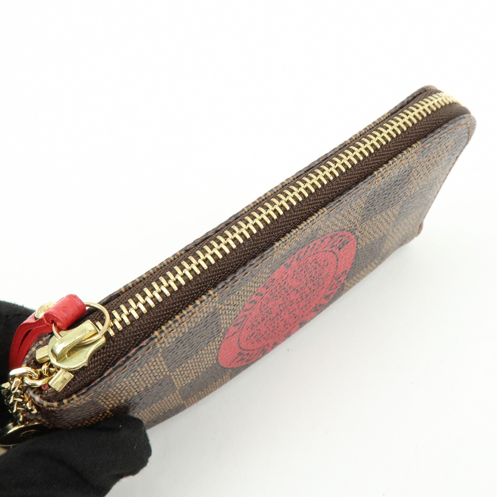 Louis Vuitton Damier T&B Pochette Cles Complice Coin Case N61742