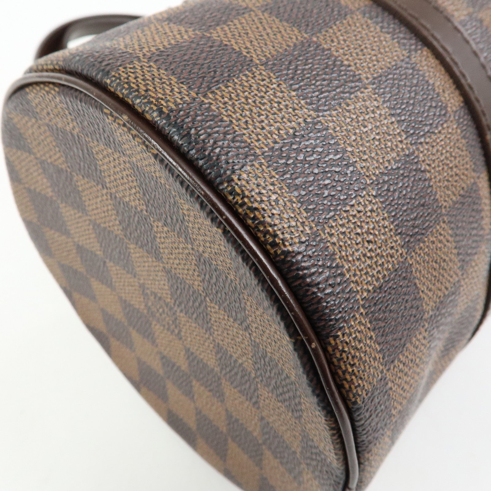 Louis Vuitton Damier Ebene Papillon 30 Hand Bag Brown N51303