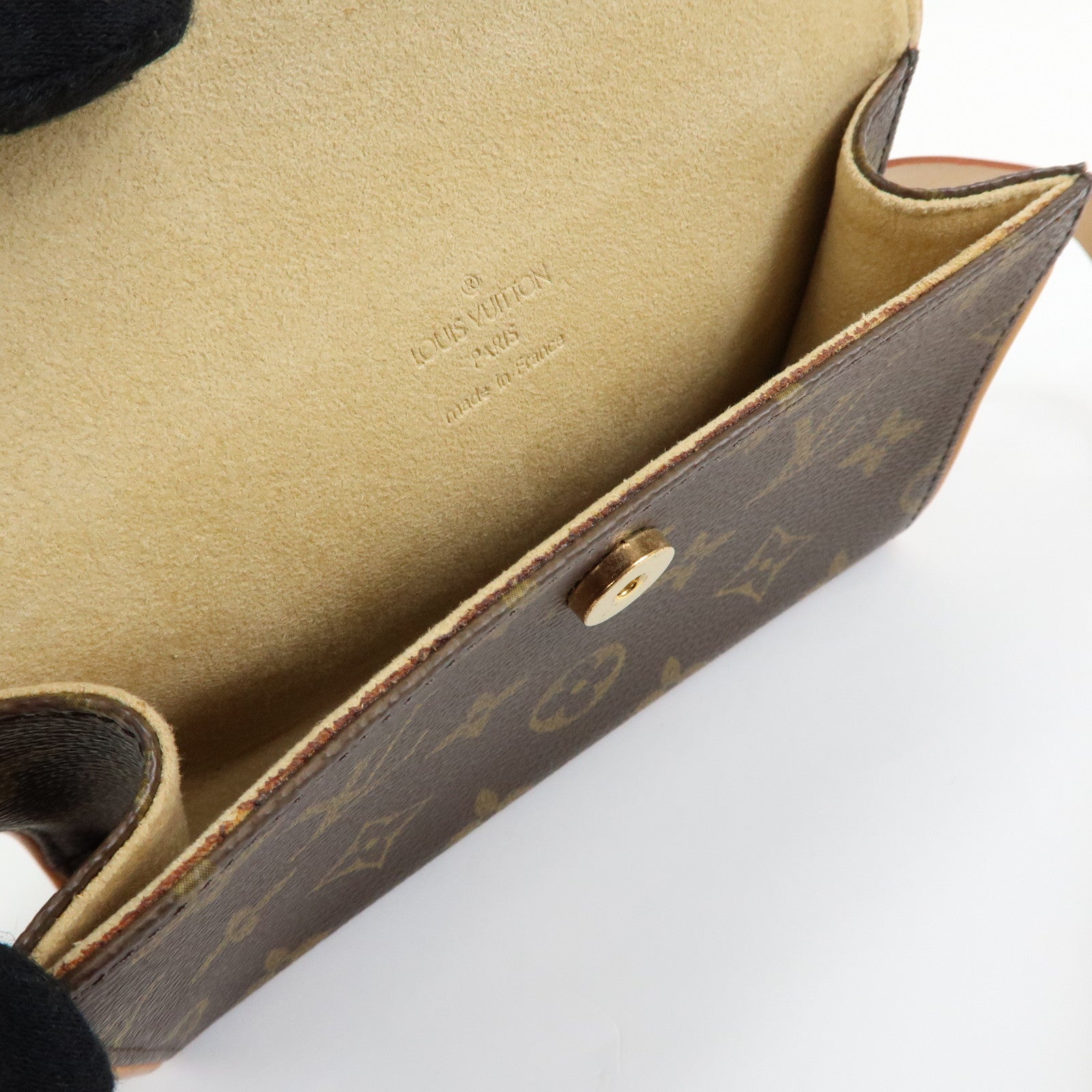 Louis Vuitton Monogram Pochette Florentine Waist Bag Belt M51855