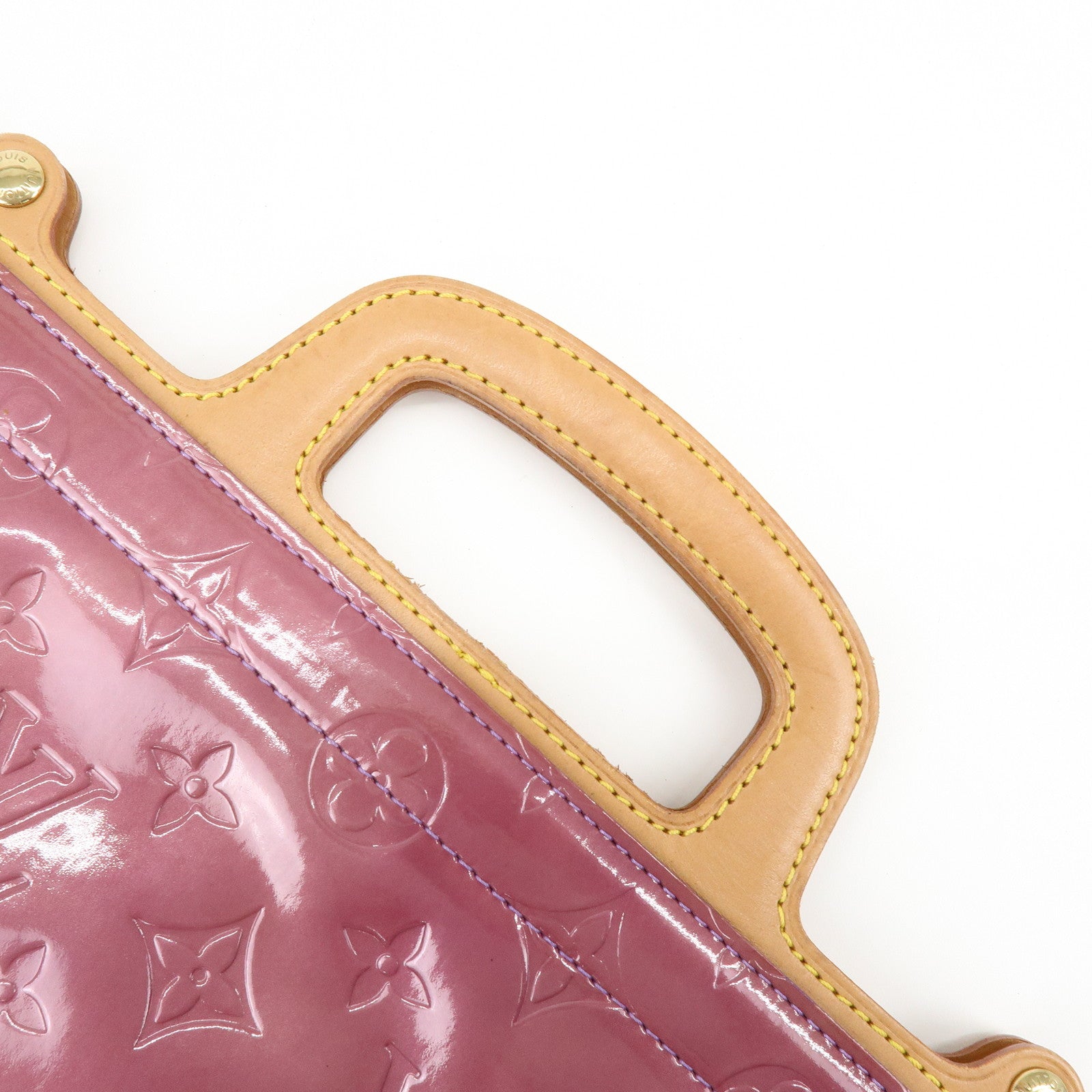 Louis Vuitton Monogram Vernis Stanton Tote Bag Violet M91079