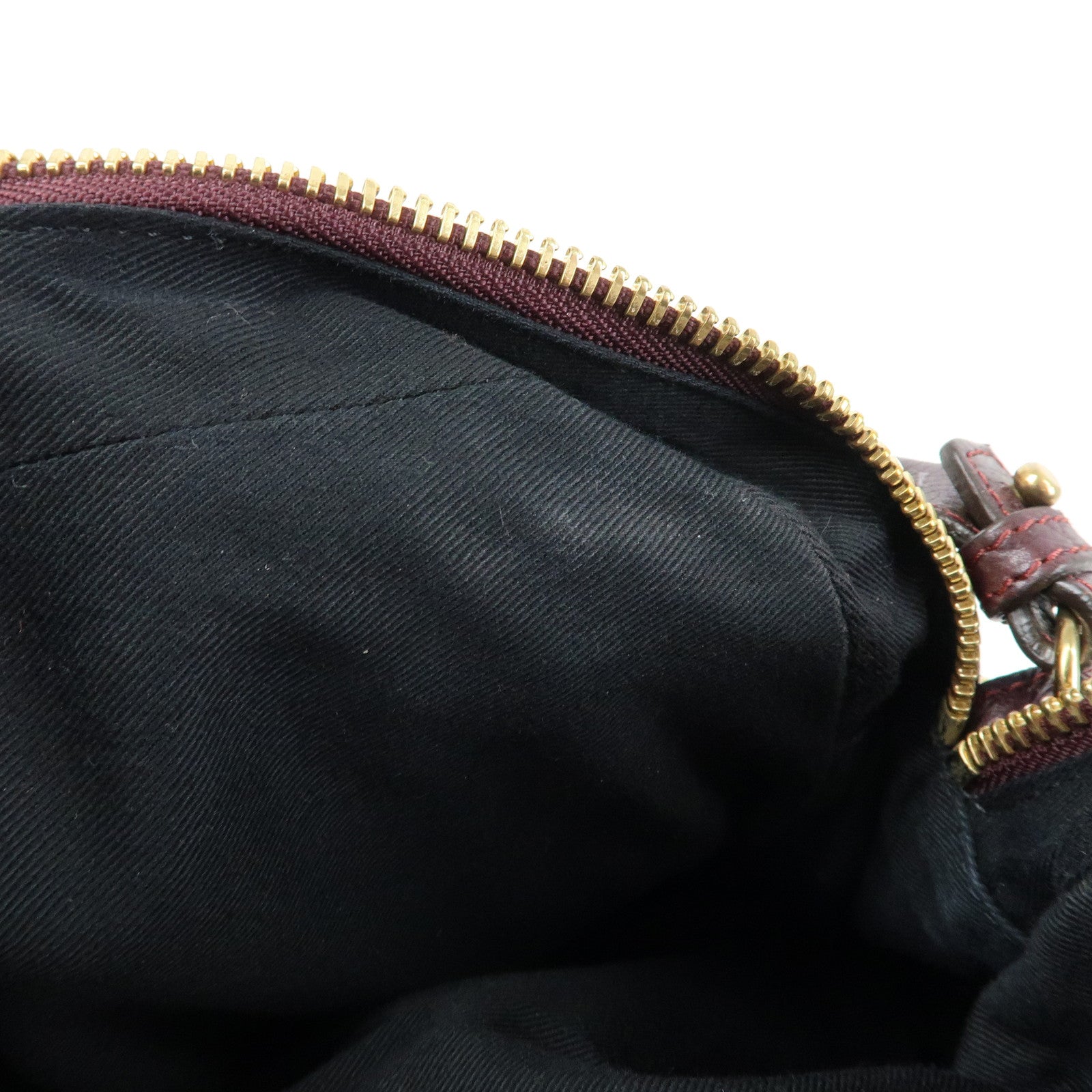 Chloe Paraty Leather 2Way Bag Shoulder Bag Hand Bag Purple