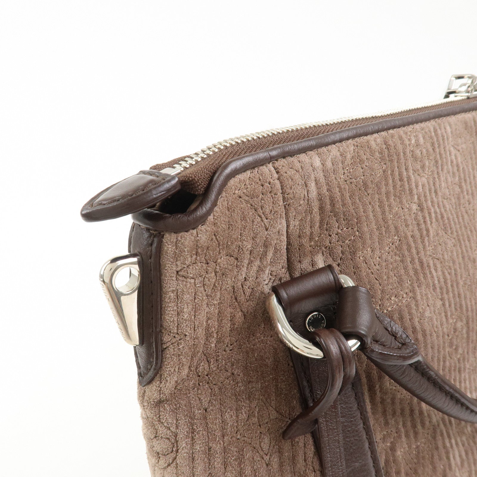Louis Vuitton Monogram Antheia Ixia MM Hand Bag Brun Brown M93832