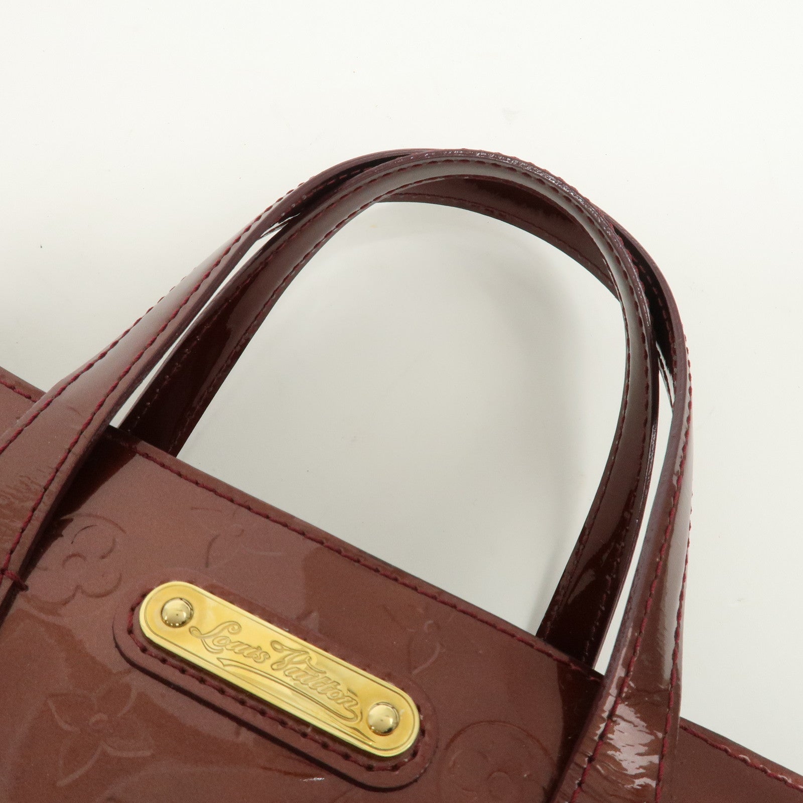 Louis Vuitton Monogram Vernis Wilshire PM Rouge Faurviste M91644