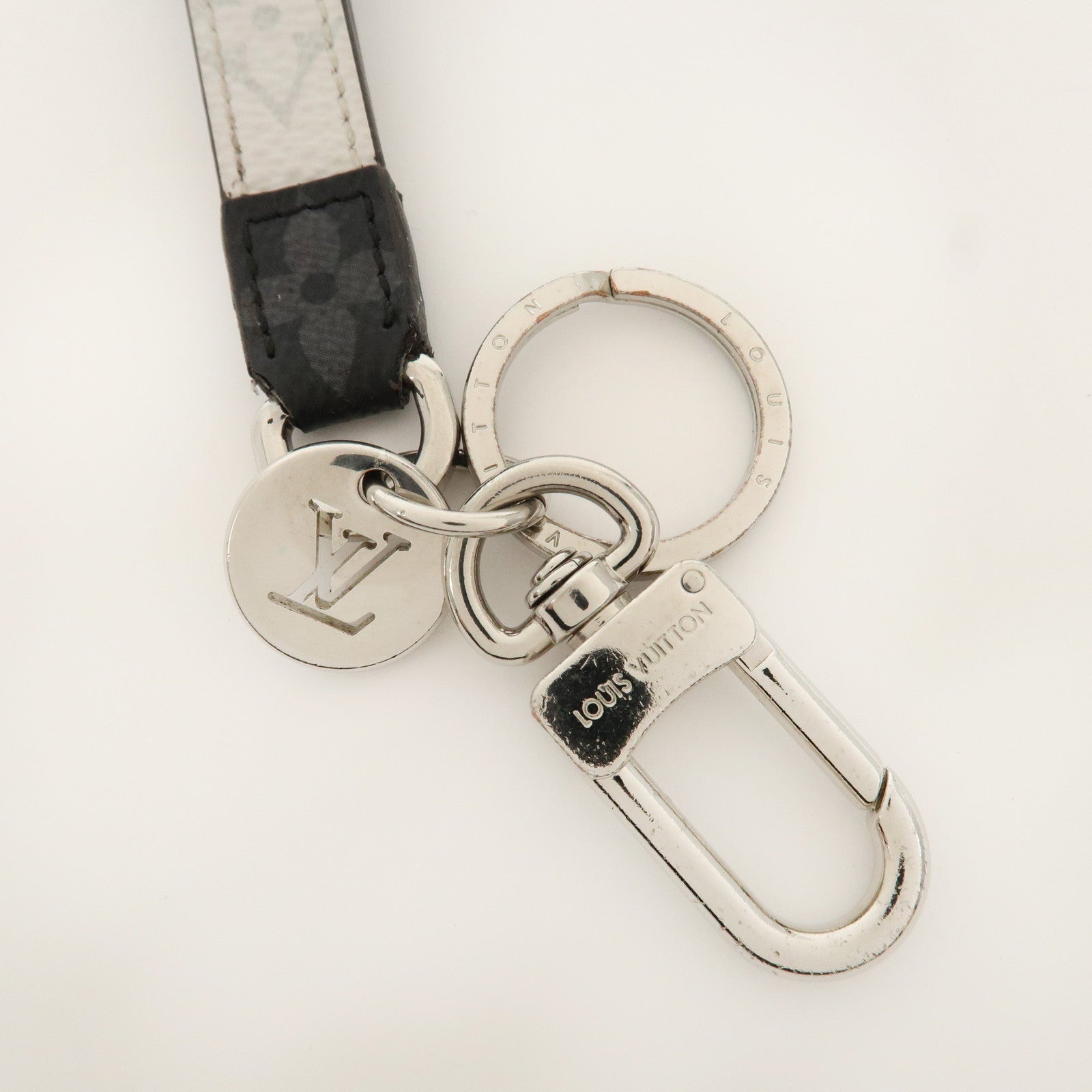 Louis Vuitton Monogram Porte Cles Dragonne Key Chain M64168