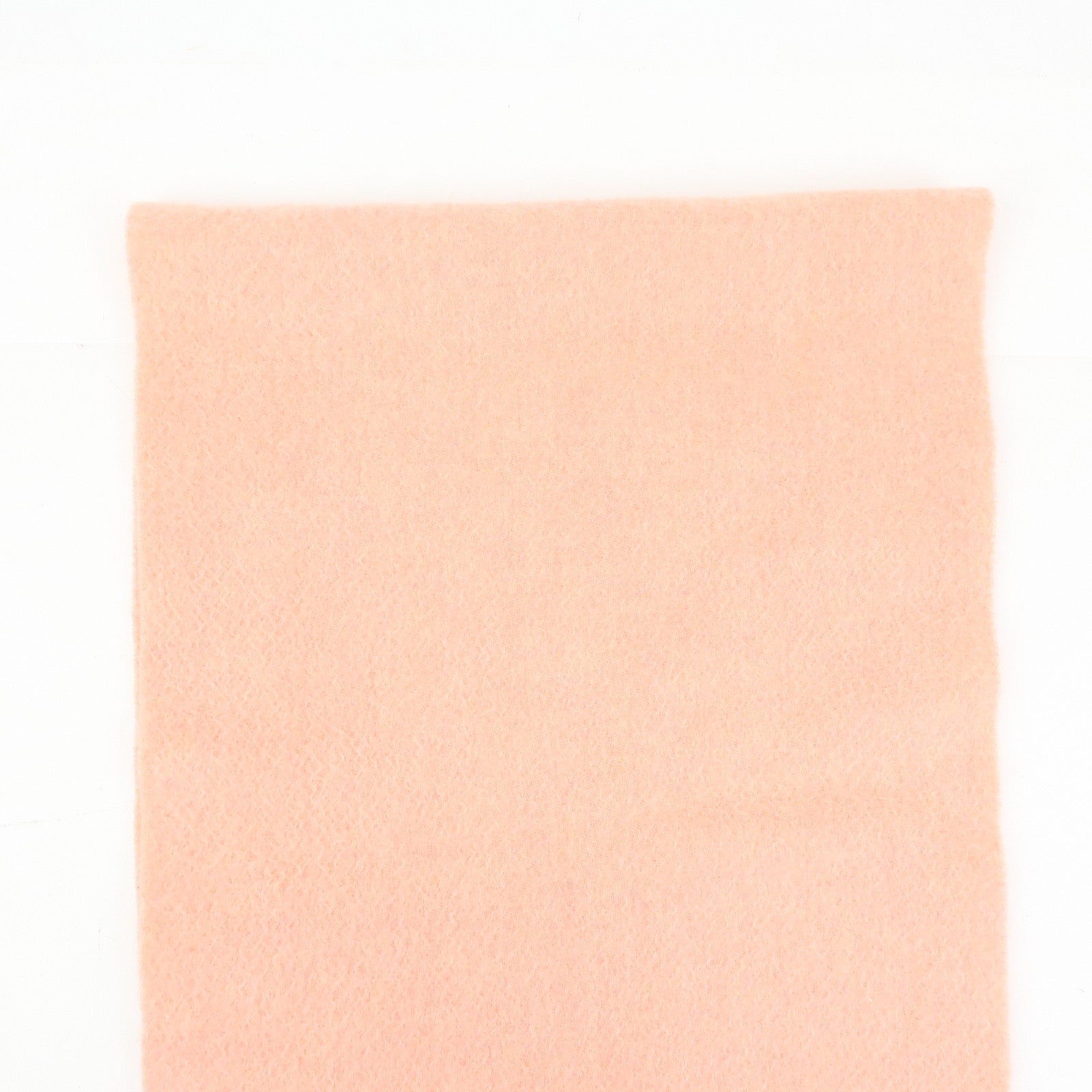 Chloe Cashmere 100% Stole Logo Embroidered Fringe Scarf Pink