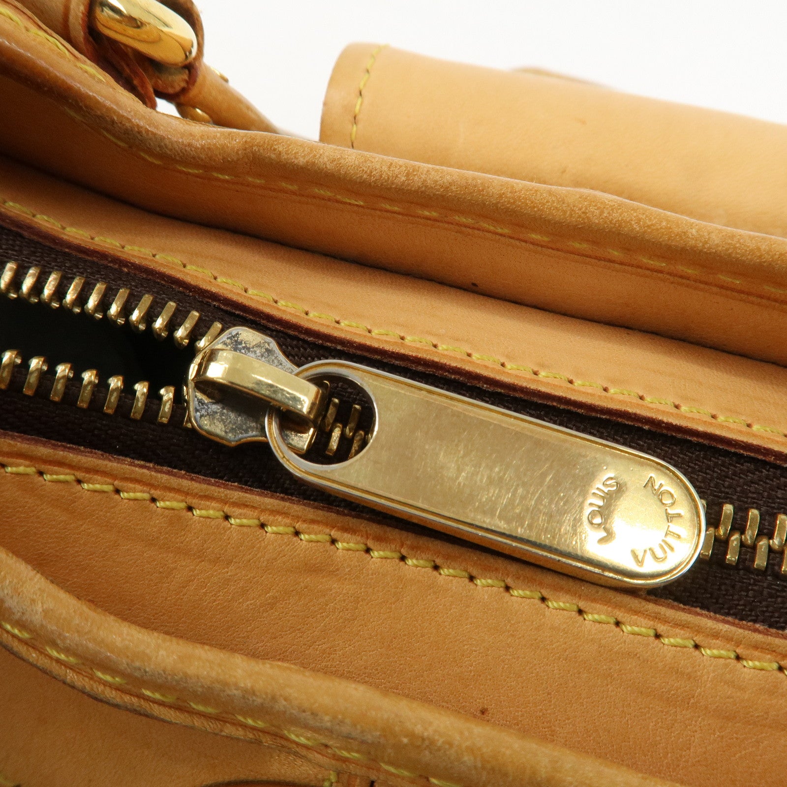Louis Vuitton Monogram Poesie PM Hand Bag Brown M45715