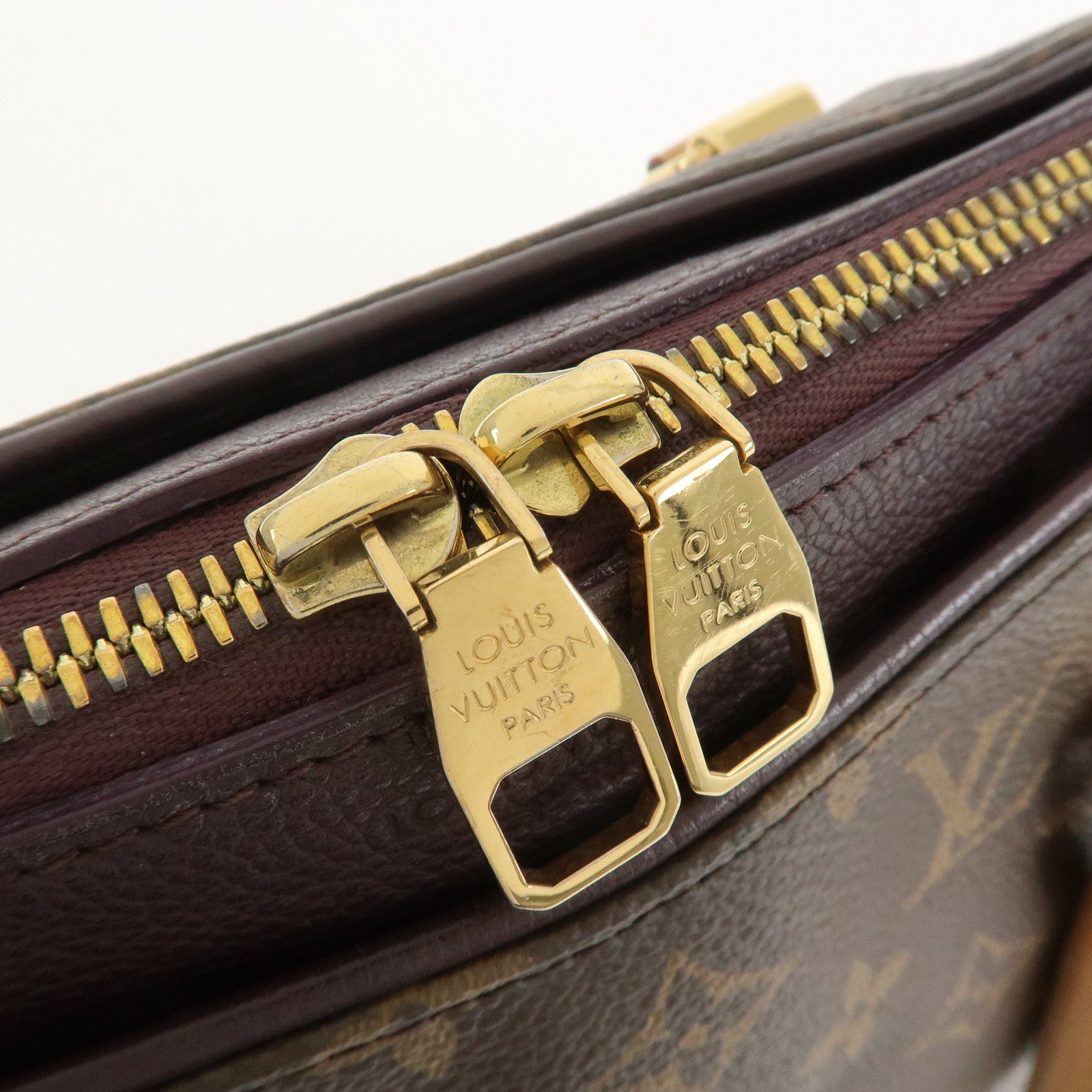 Louis Vuitton Monogram Pallas 2Way Hand Bag Aurore M40906