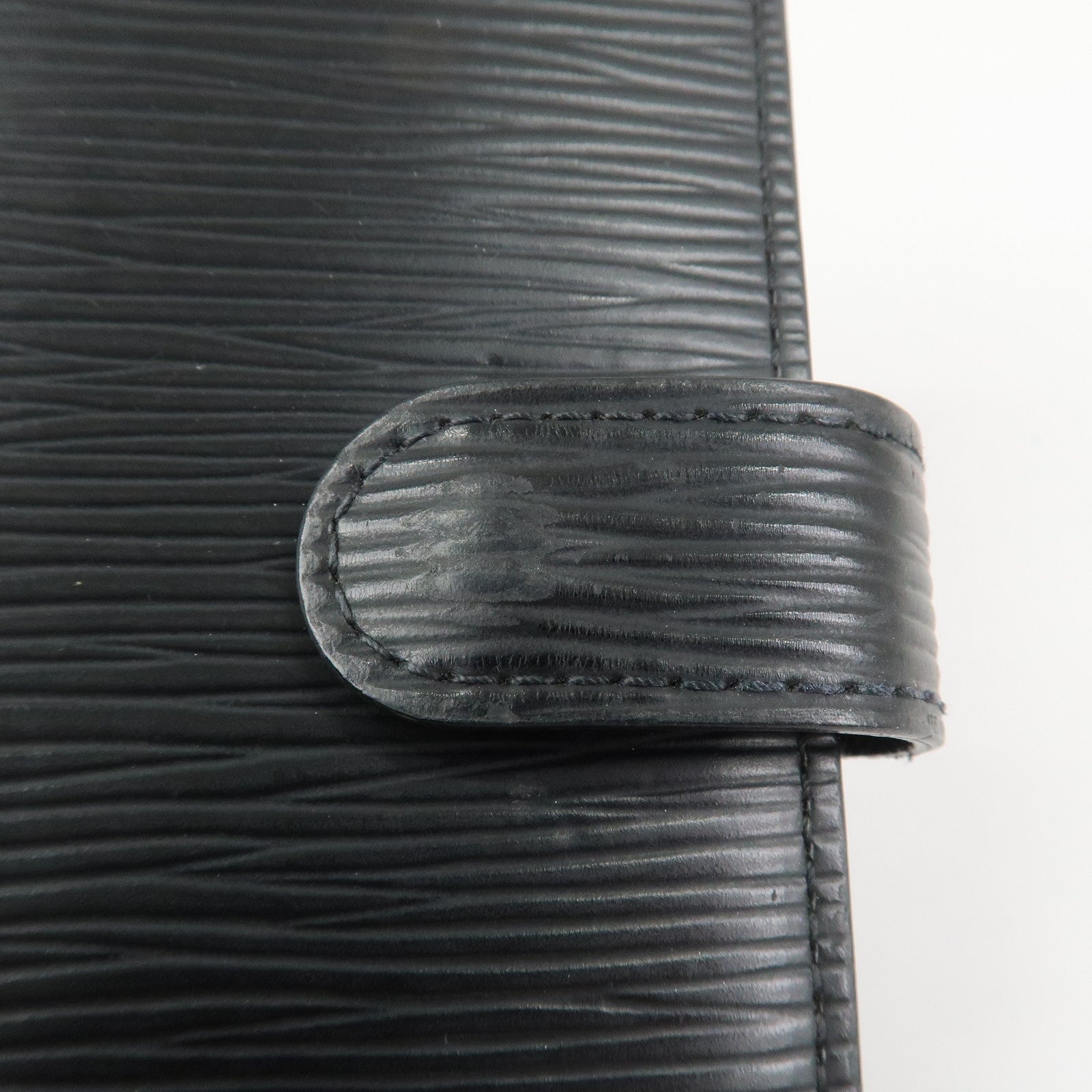 Louis Vuitton Epi Agenda PM Planner Cover Noir R20052