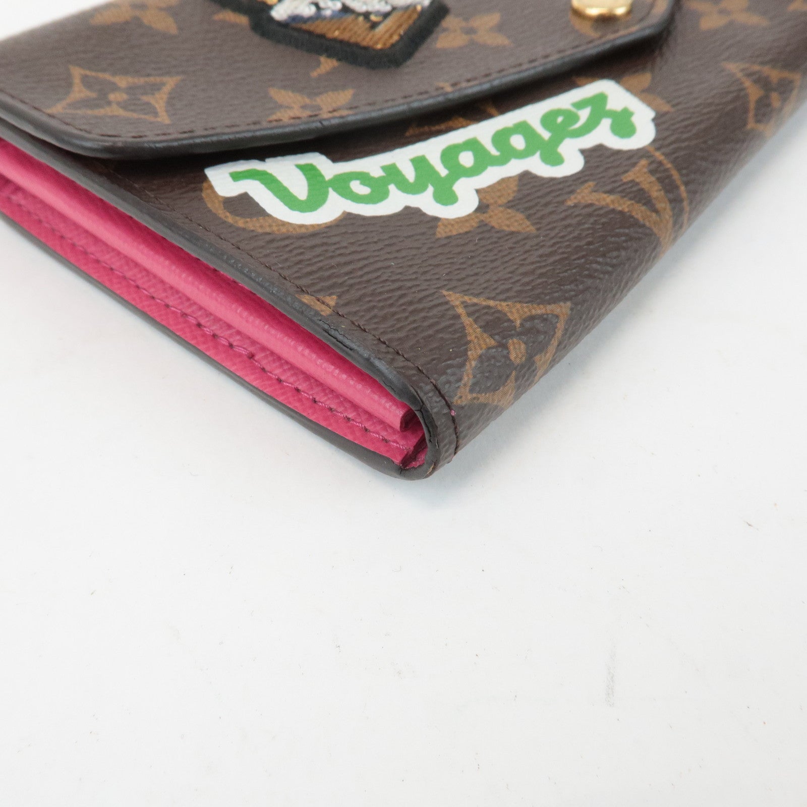 Louis Vuitton Monogram LV Stories Portefeuille Sarah Long Wallet M63318 Used