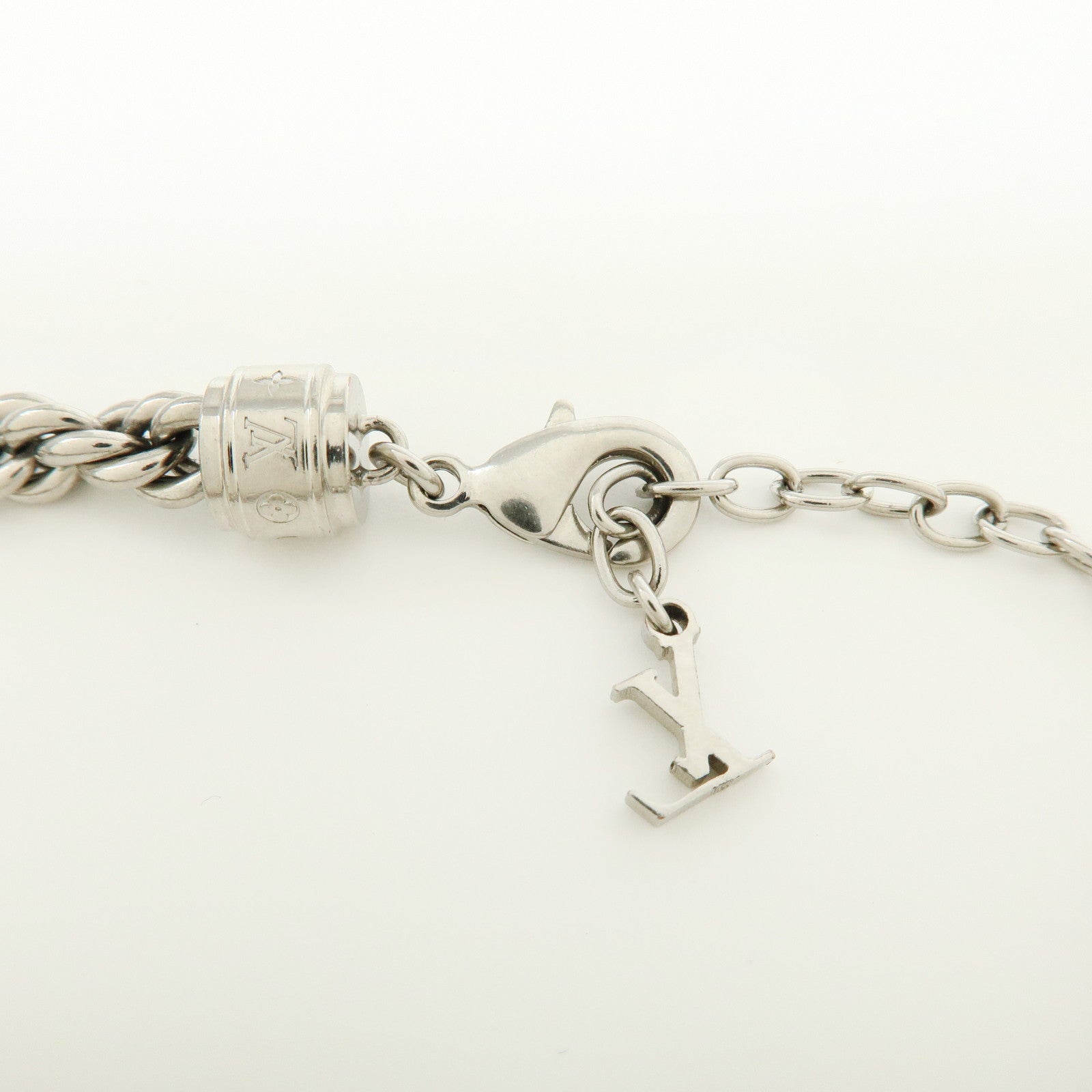 Louis Vuitton Wire S00 Metal Bracelet Silver M02744
