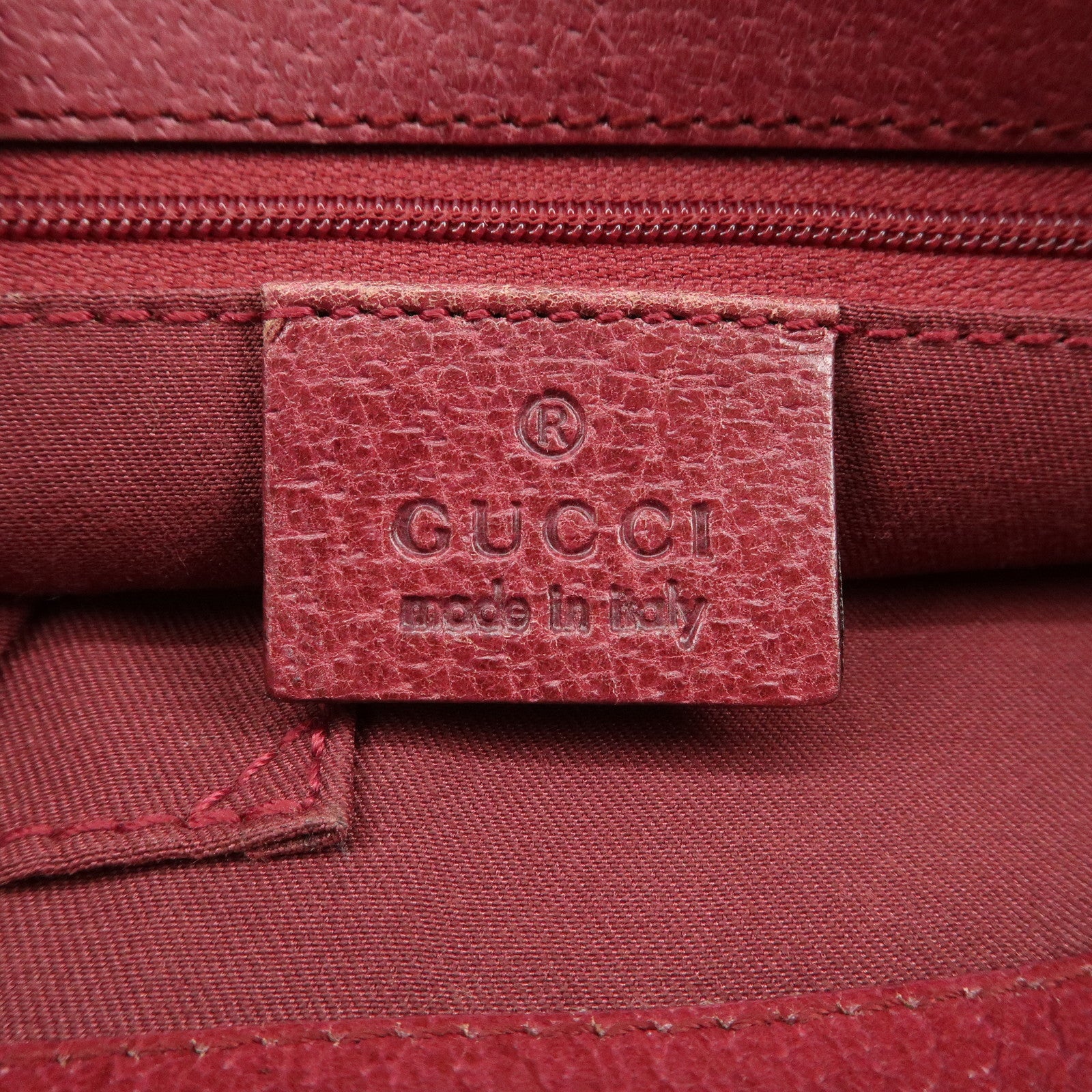 GUCCI GG Monogram Canvas Leather Tote Bag Hand Bag Beige 120840