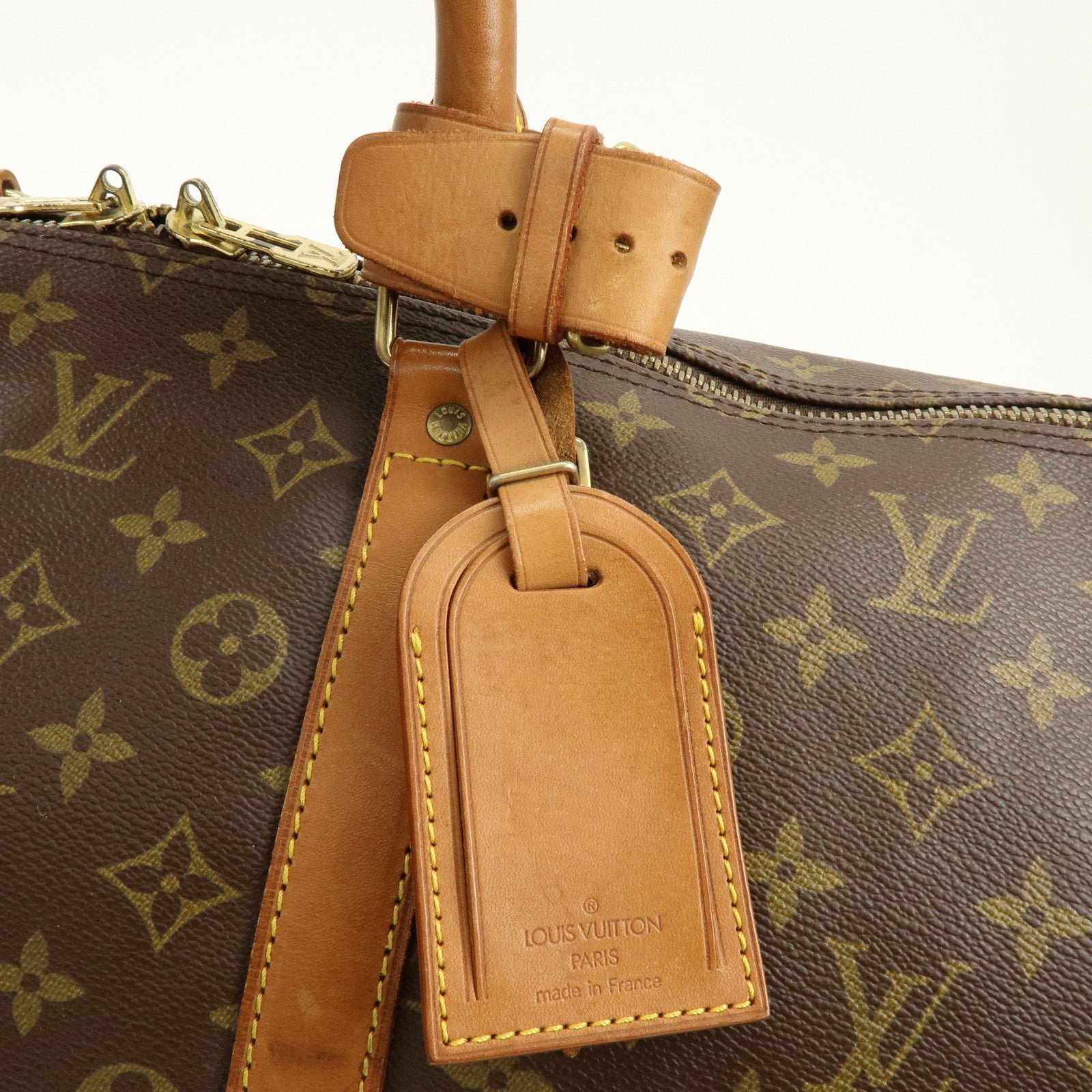 Louis Vuitton Monogram Keep All Bandouliere 55 Boston Bag M41414