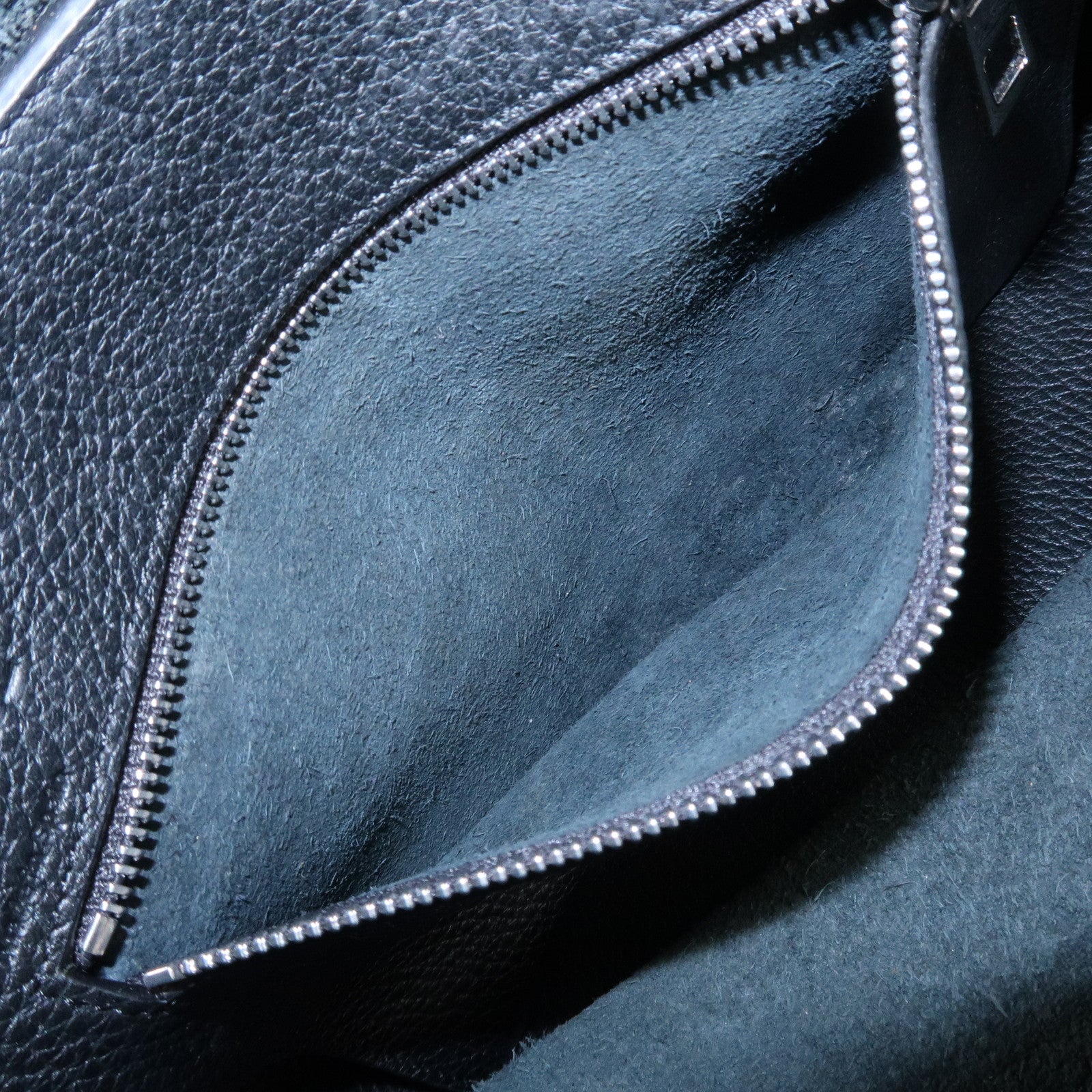 LOEWE Anagram Logo Leather Shoulder Bag Crossbody Bag Black