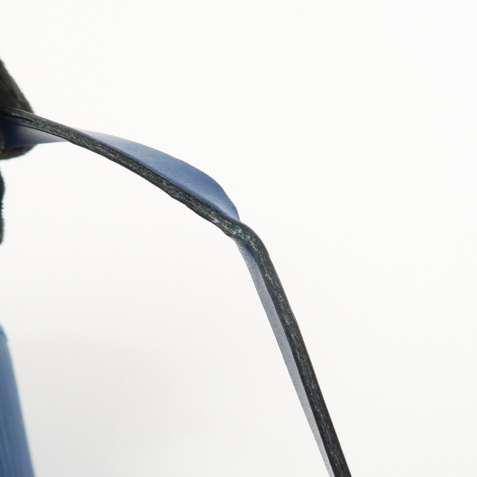 Louis Vuitton Epi Set of 3 Leather Soufflot Pouch Blue Kenya Brown