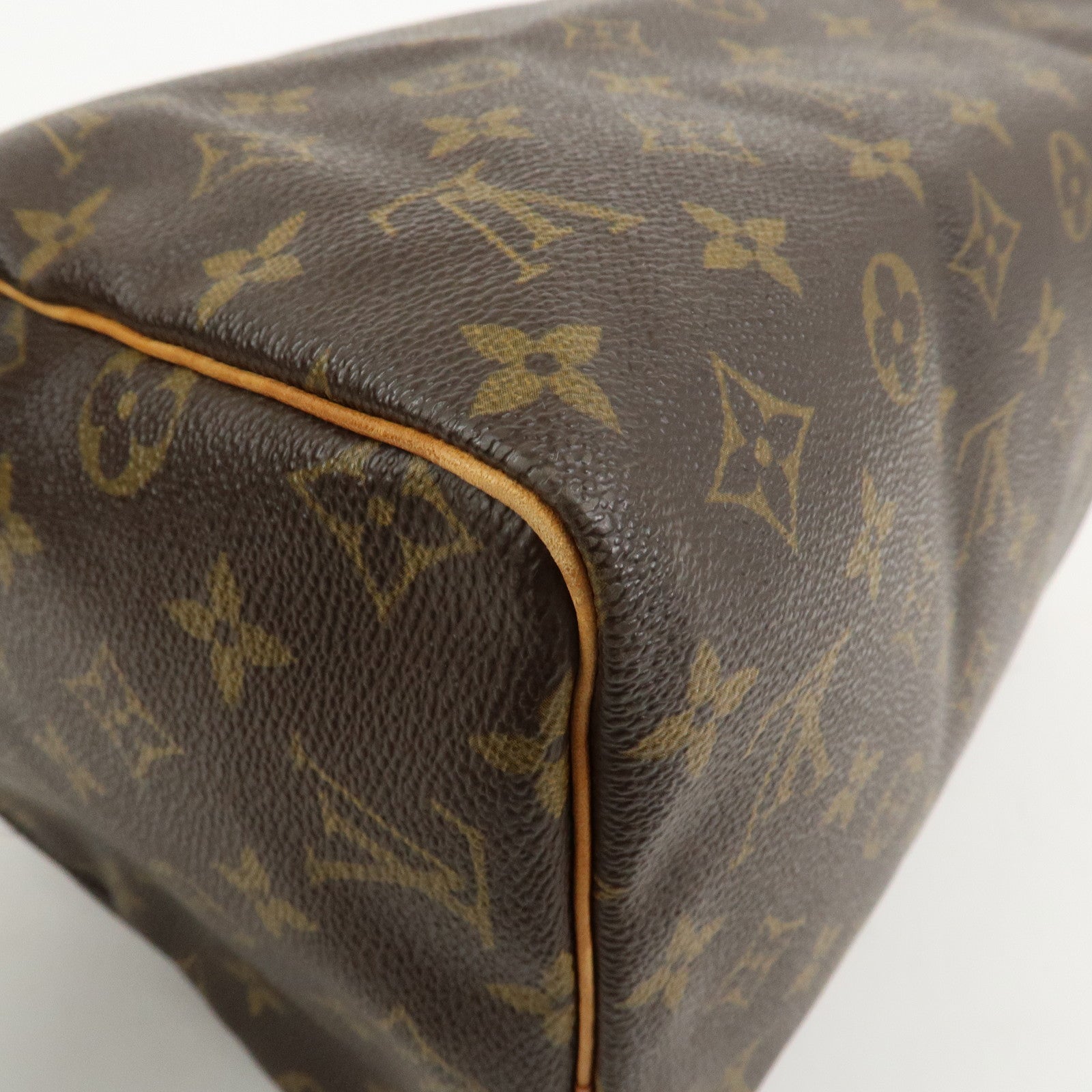 Louis Vuitton Monogram Speedy 30 Boston Bag Hand Bag Brown M41526