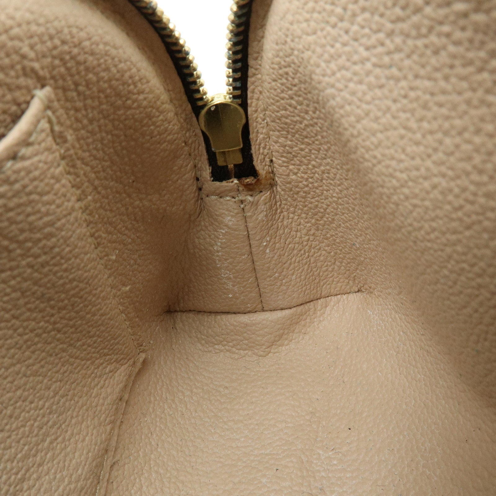 Louis Vuitton Monogram Pochette Cosmetic PM Pouch Brown M47515