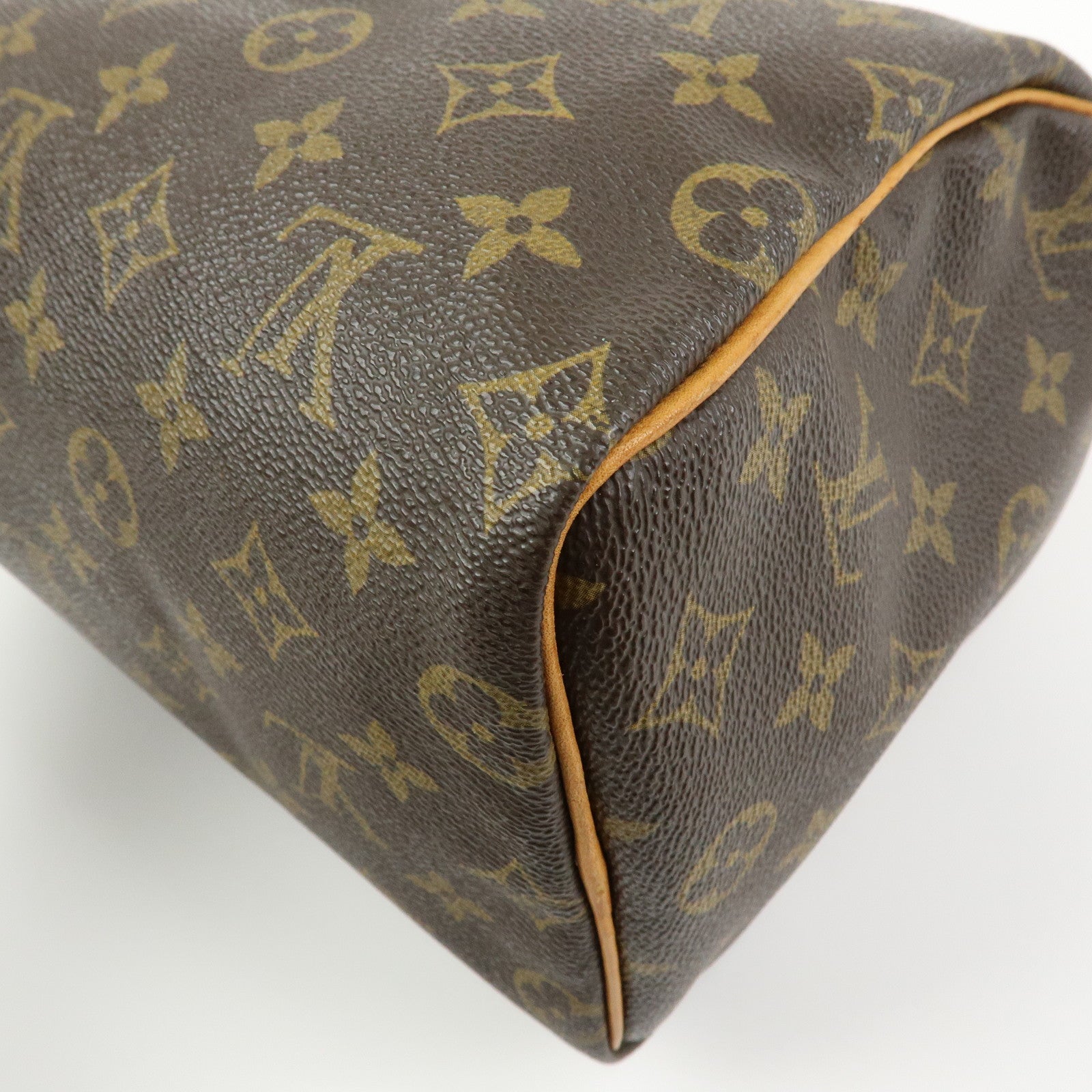 Louis Vuitton Monogram Speedy 25 Boston Bag Hand Bag Brown M41528