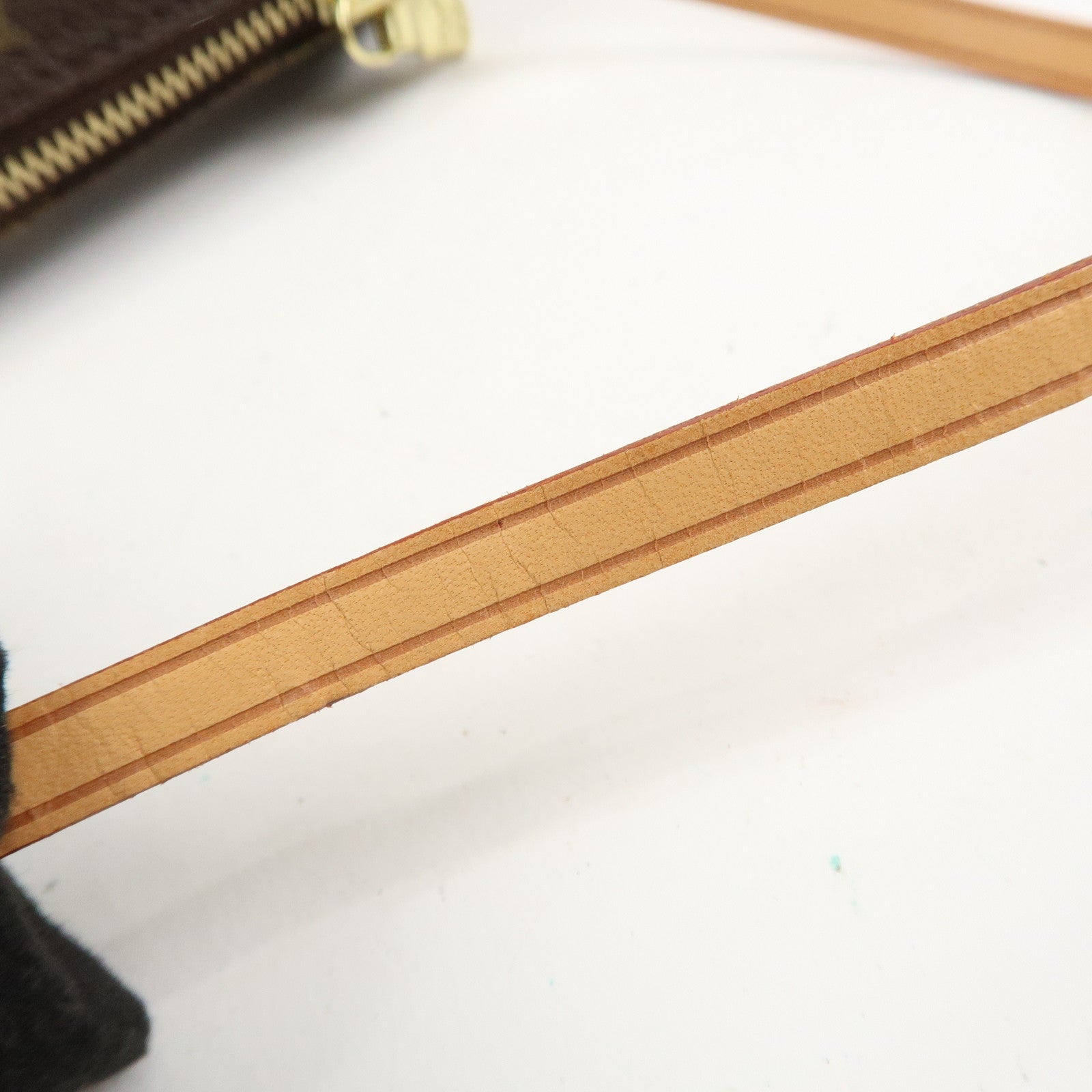 Louis Vuitton Monogram Mini Pouch for Papillon Bag Brown