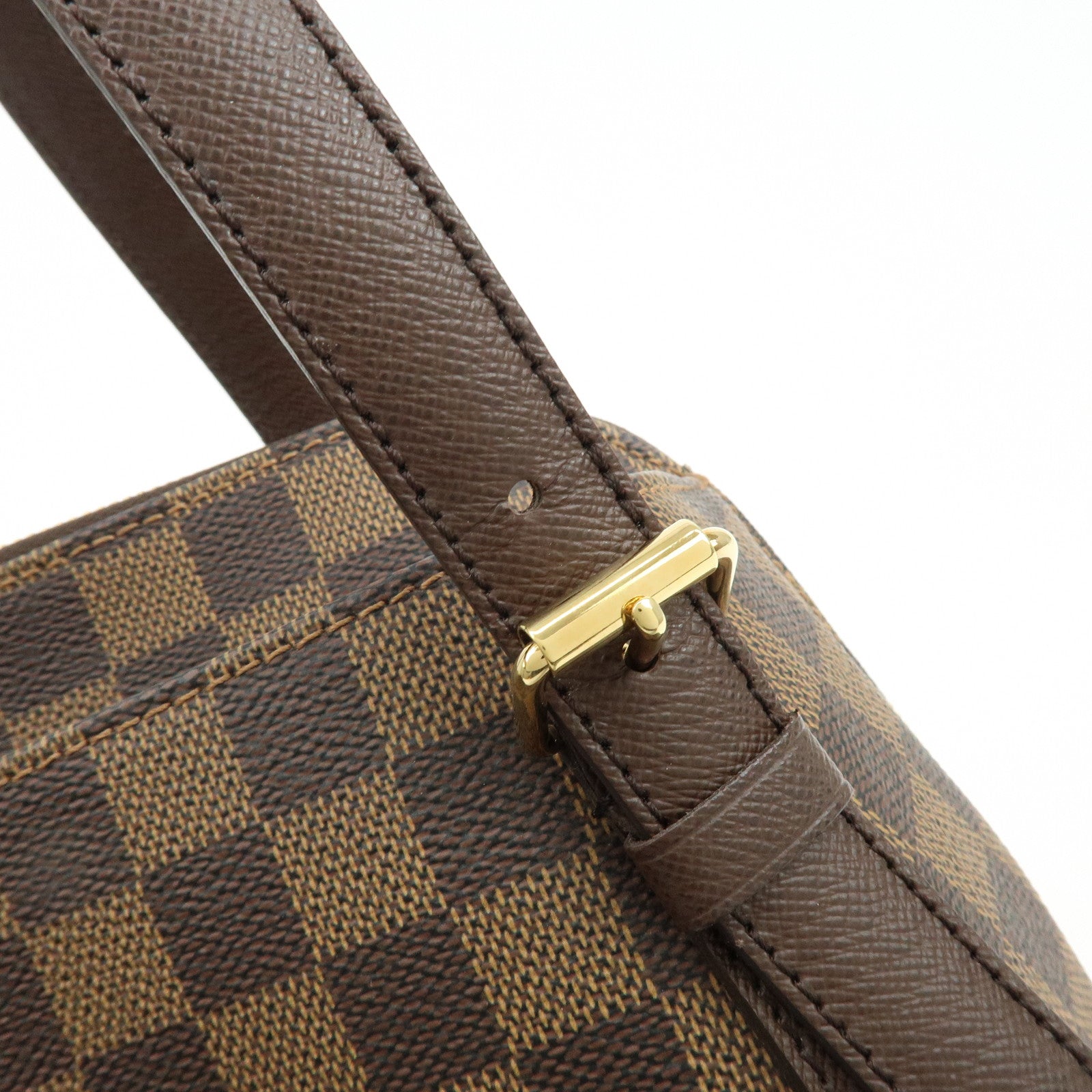 Louis Vuitton Damier Belem MM Hand Bag Damier Ebene N51174