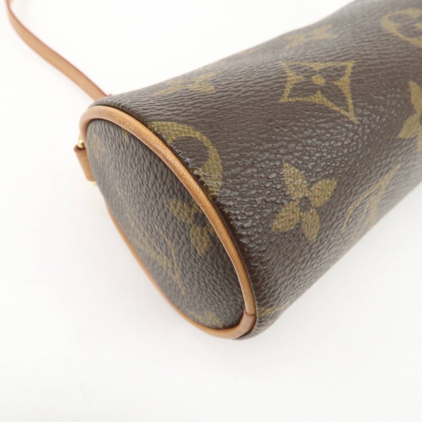 Louis Vuitton Mini Pouch for Papillon Bag New Style Brown