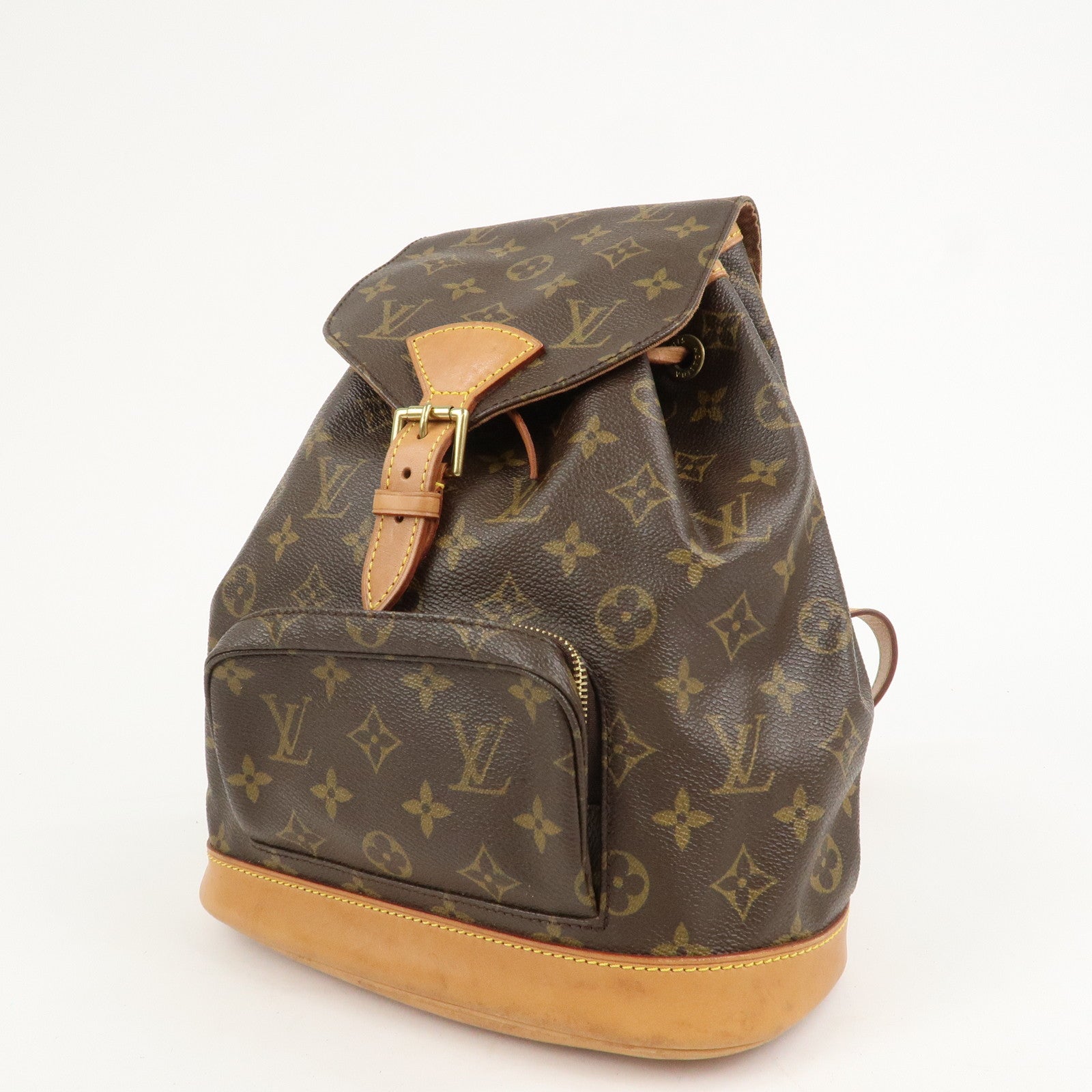 Louis Vuitton Monogram Montsouris MM Backpack Brown M51136