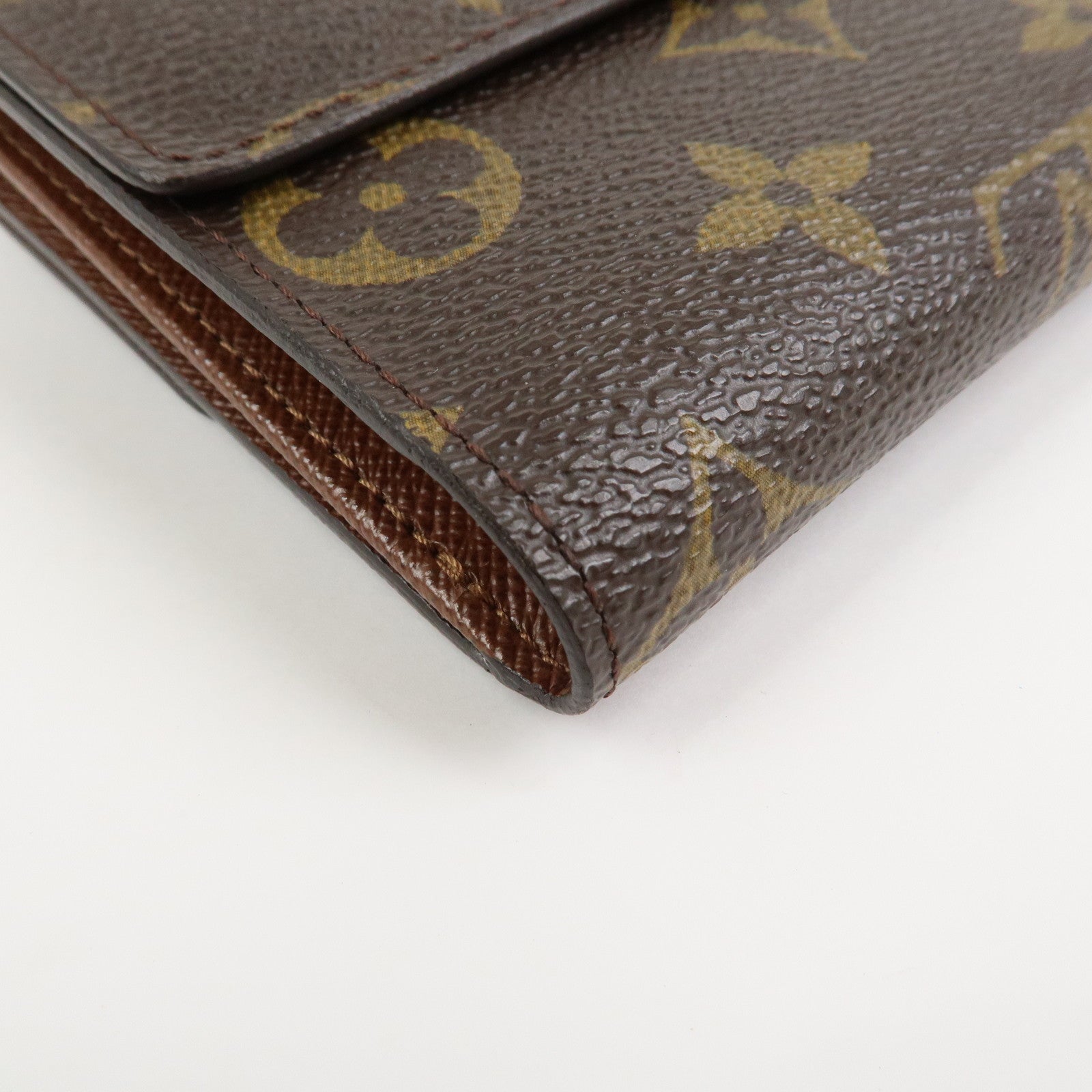 Louis Vuitton Monogram Portefeuille Elise Canvas Wallet M61654