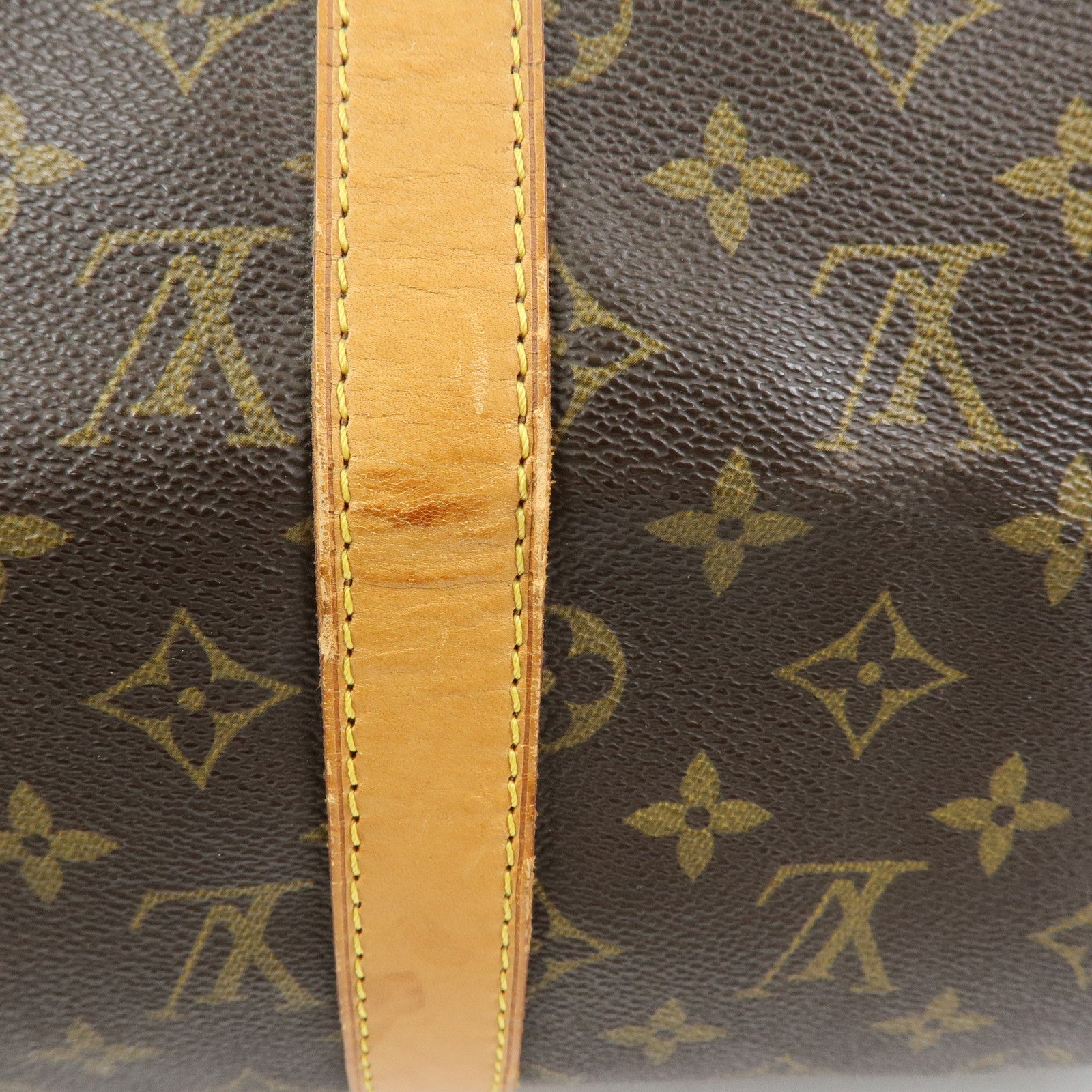 Louis Vuitton Monogram Keep All Bandouliere 50 Boston Bag M41416