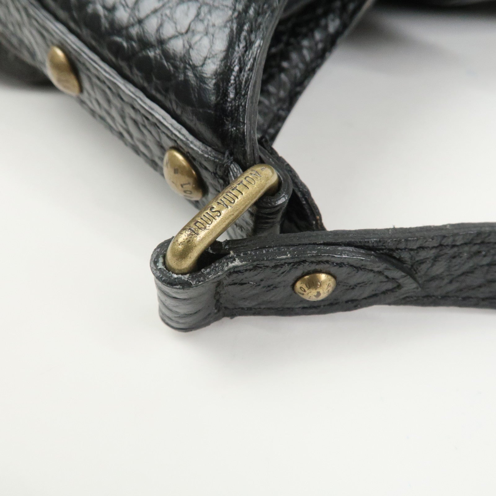 Louis Vuitton Monogram Denim Slightly Shoulder Bag Noir M95835