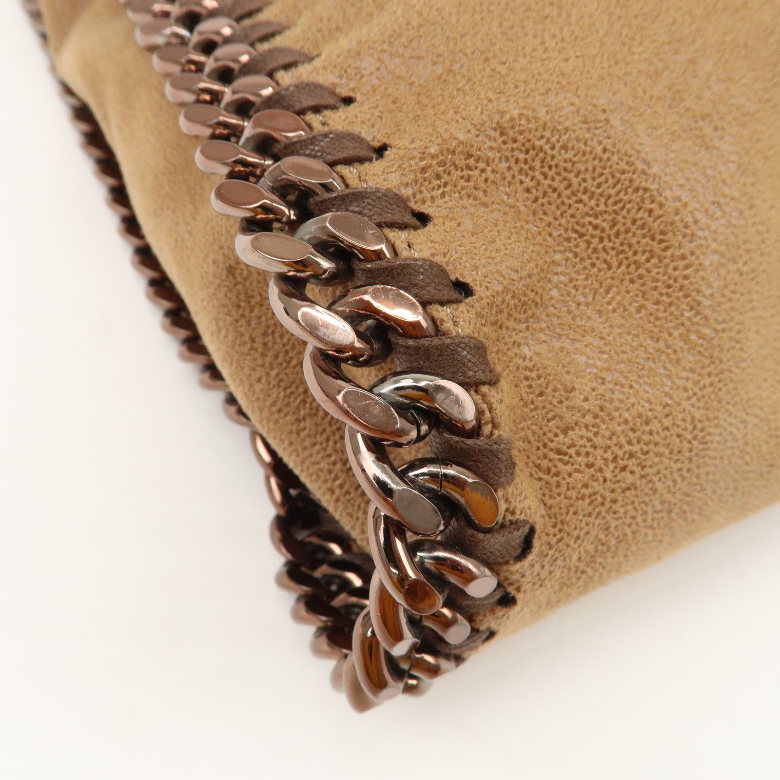 STELLA MCCARTNEY Polyester Falabella 2Way Bag Brown 234387