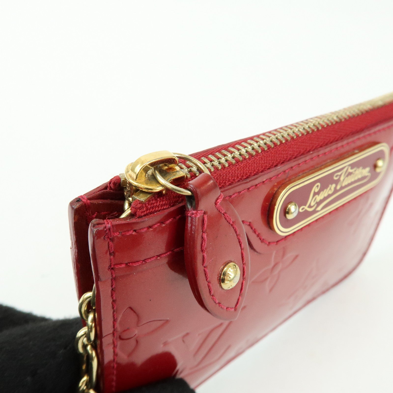 Louis Vuitton Monogram Vernis Pochette Cles NM Coin Case M93559