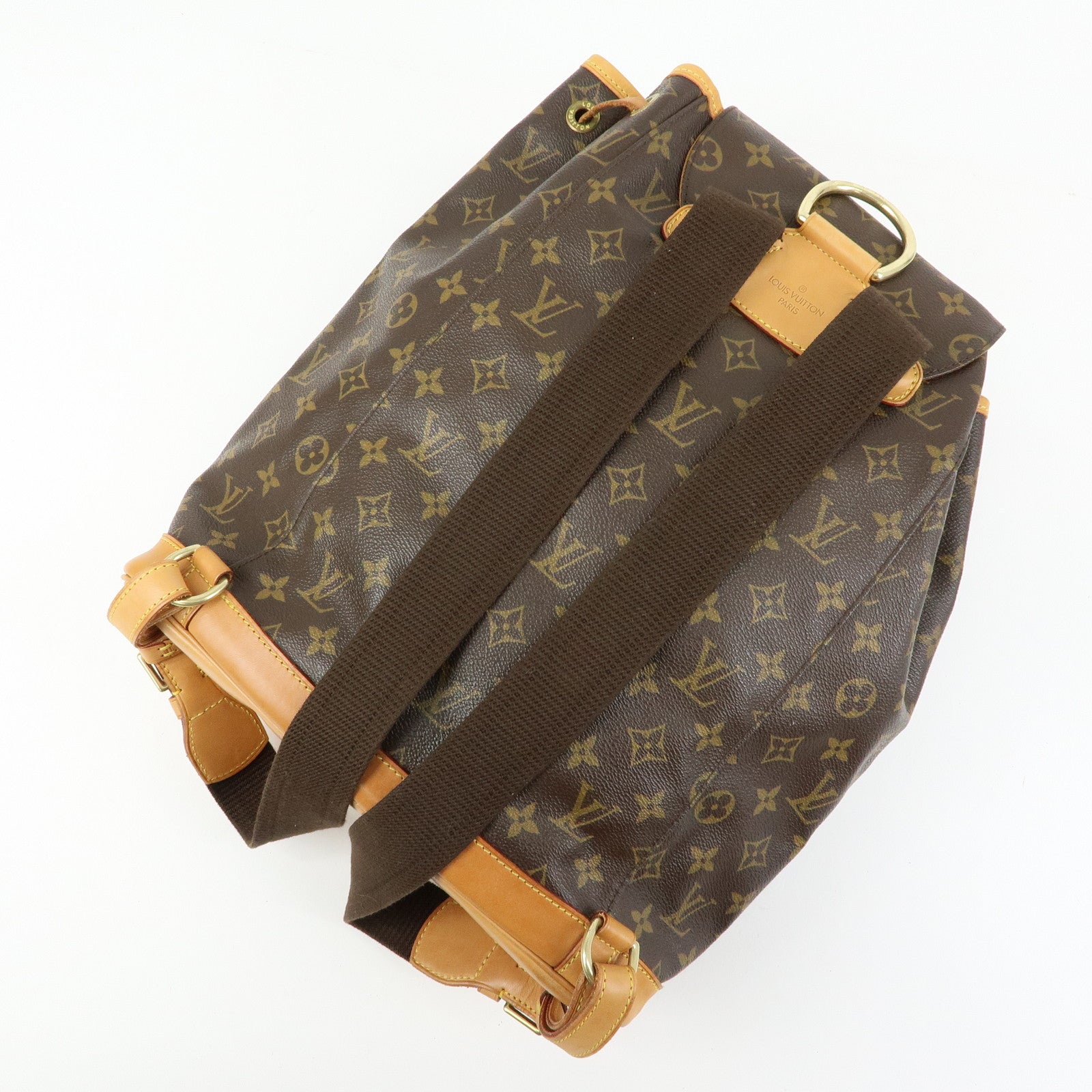 Louis Vuitton Monogram Montsouris GM Backpack Brown M51135