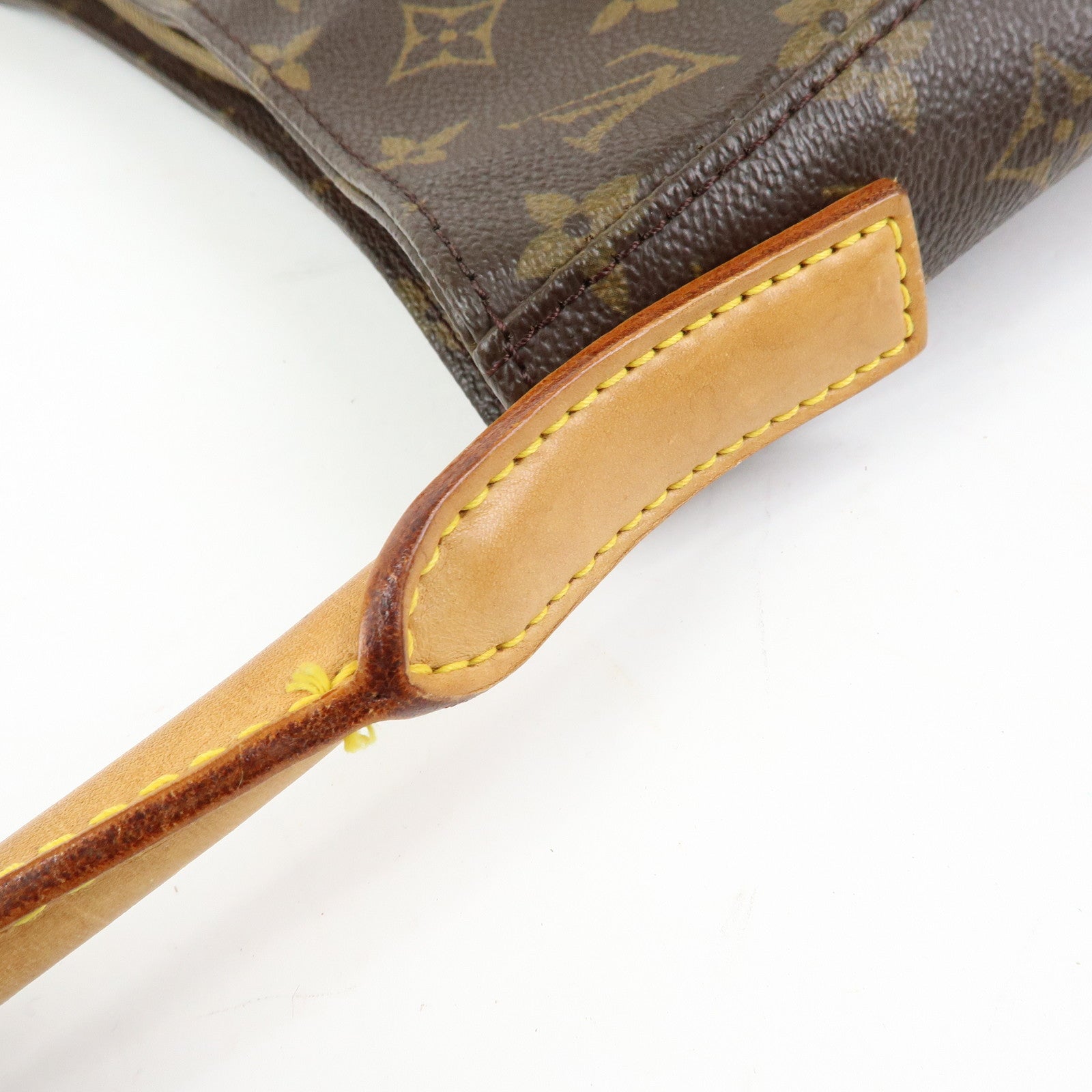 Louis Vuitton Monogram Looping GM Shoulder Bag Brown M51145