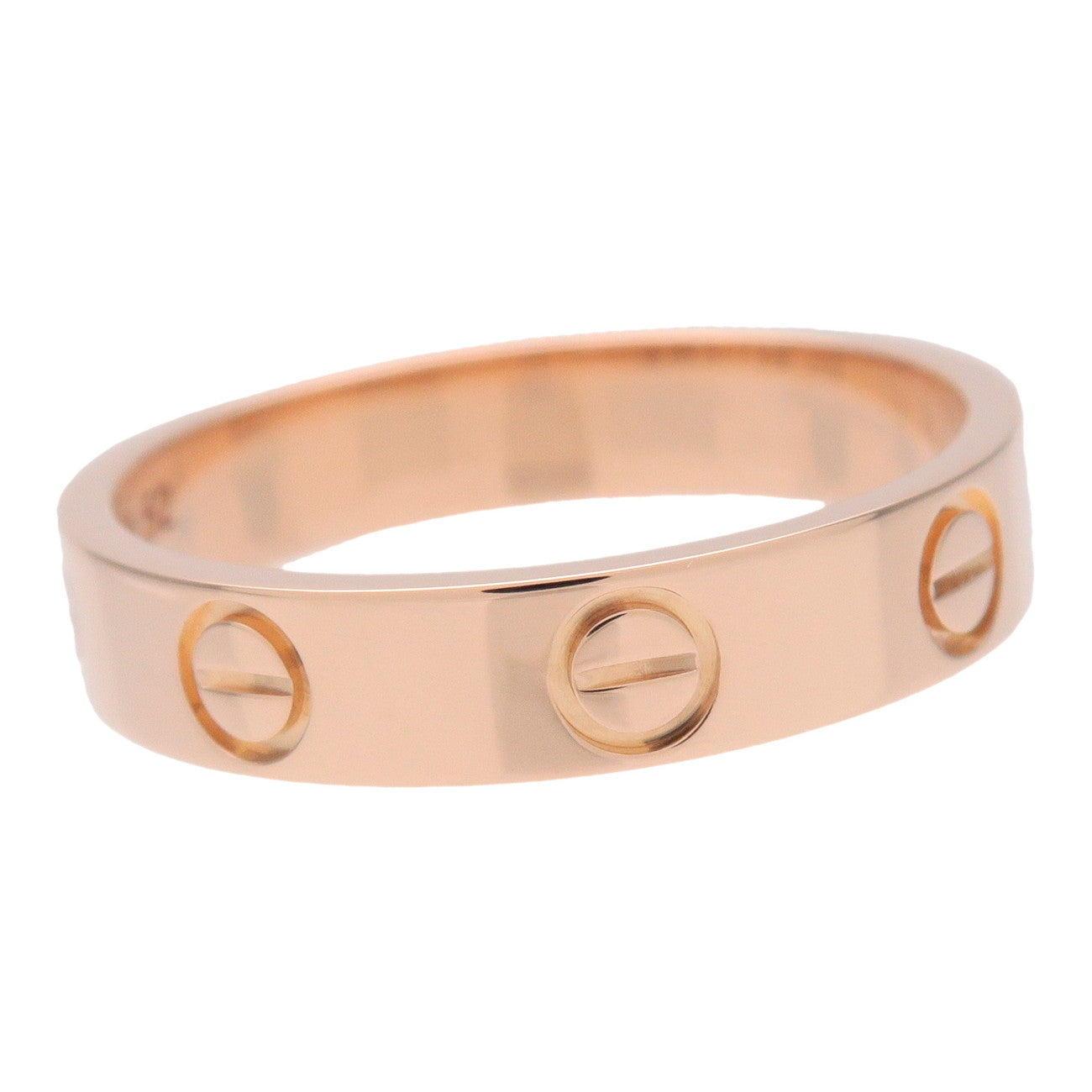 Cartier Mini Love Ring K18 750PG Rose Gold #52 US6 EU52 B4085000