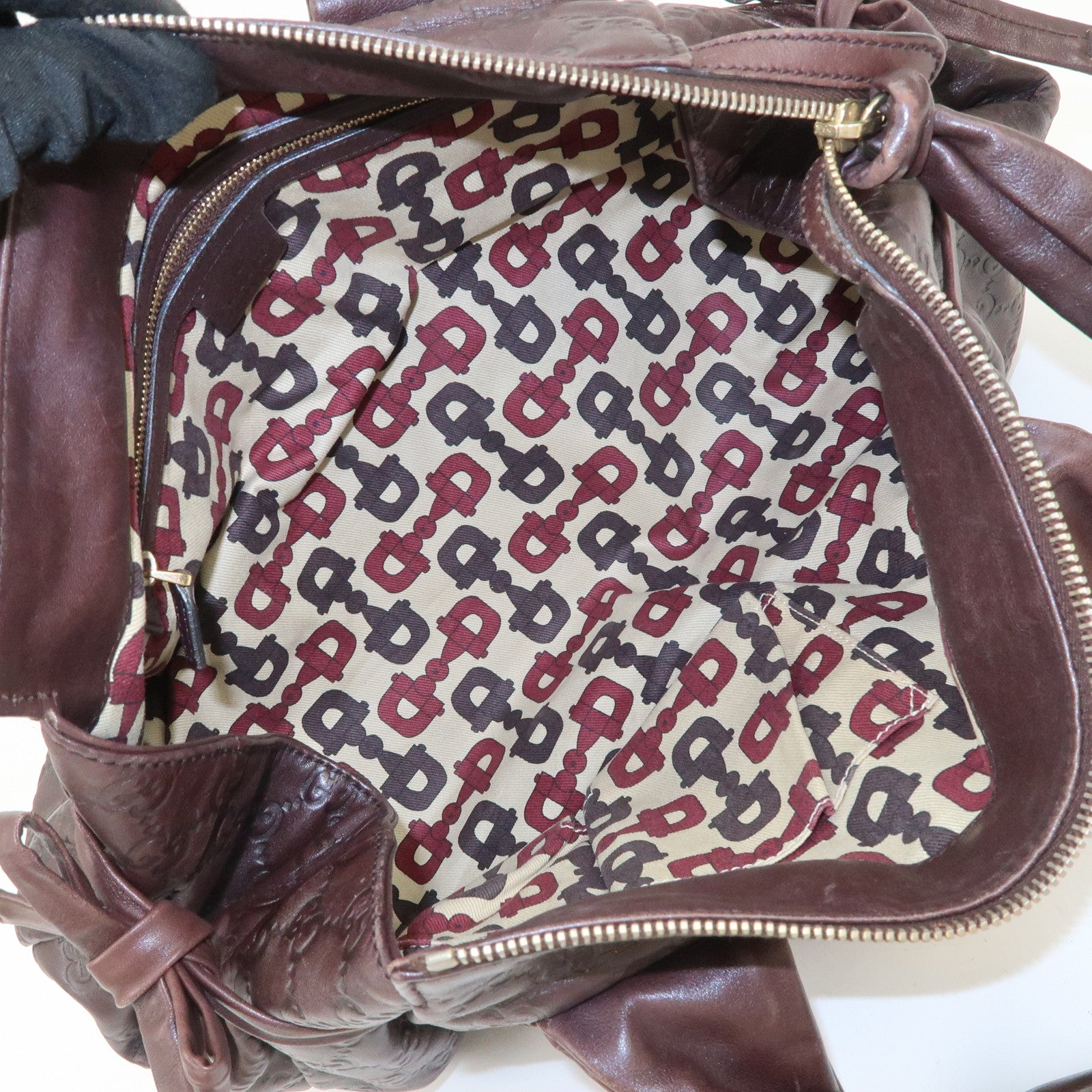 GUCCI Hysteria Guccissima Leather Hand Bag Shoulder Bag 197020