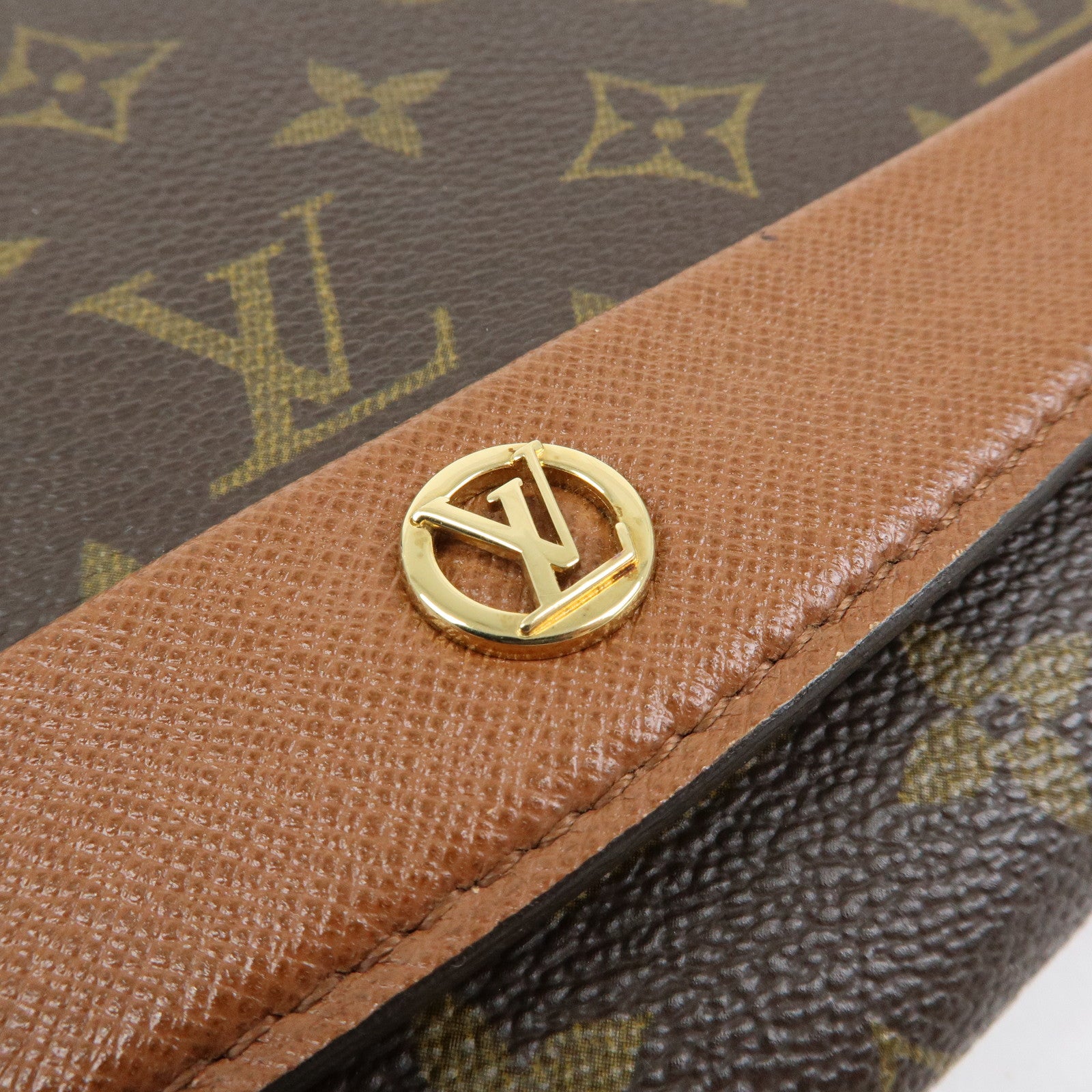 Louis Vuitton Monogram Bordeaux 24 Shoulder Bag Brown M51798
