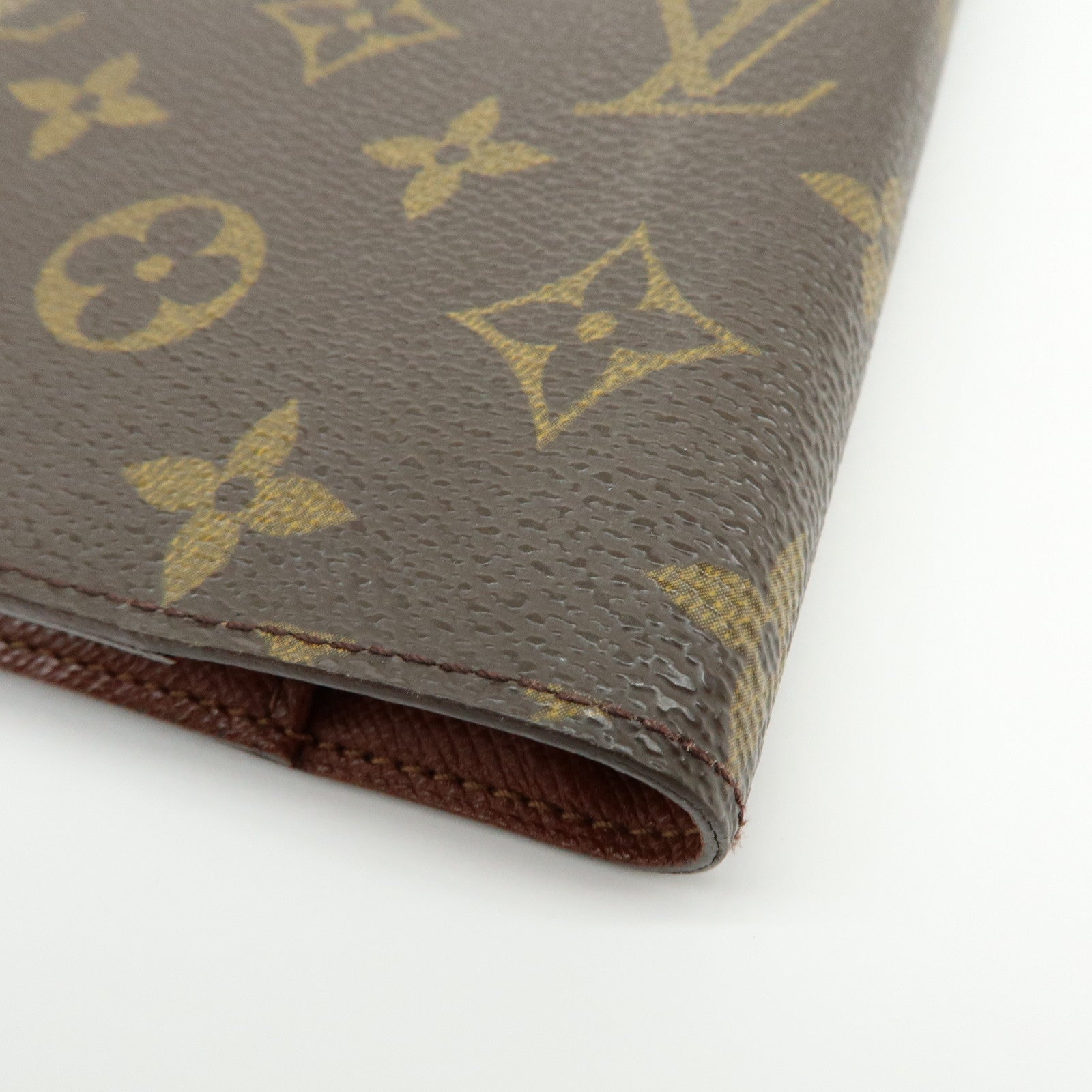 Louis Vuitton Monogram Agenda PM Planner Cover Brown R20005