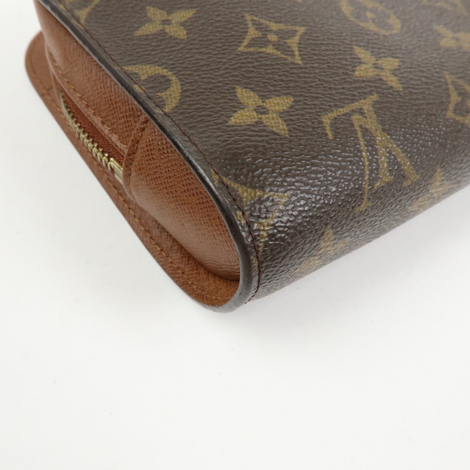 Louis Vuitton Monogram Orsay Clutch Bag Pouch Brown M51790
