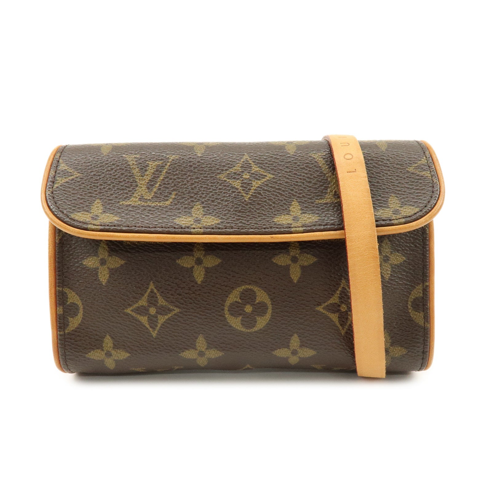 Louis Vuitton Monogram Pochette Florentine Waist Bag Belt M51855