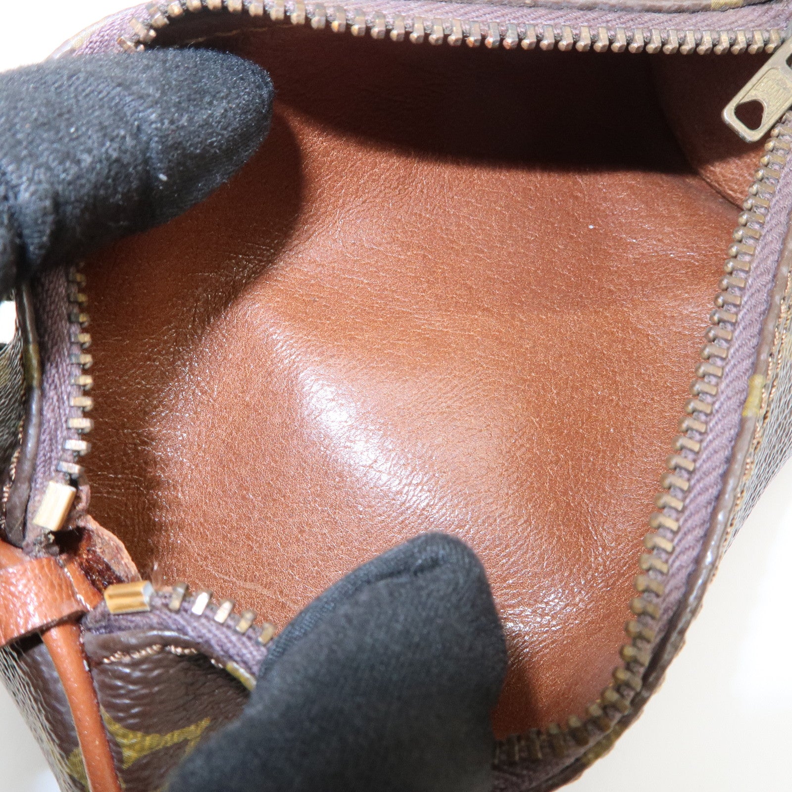 Louis Vuitton Monogram Mini Pouch for Papillon Bag New Style Brown