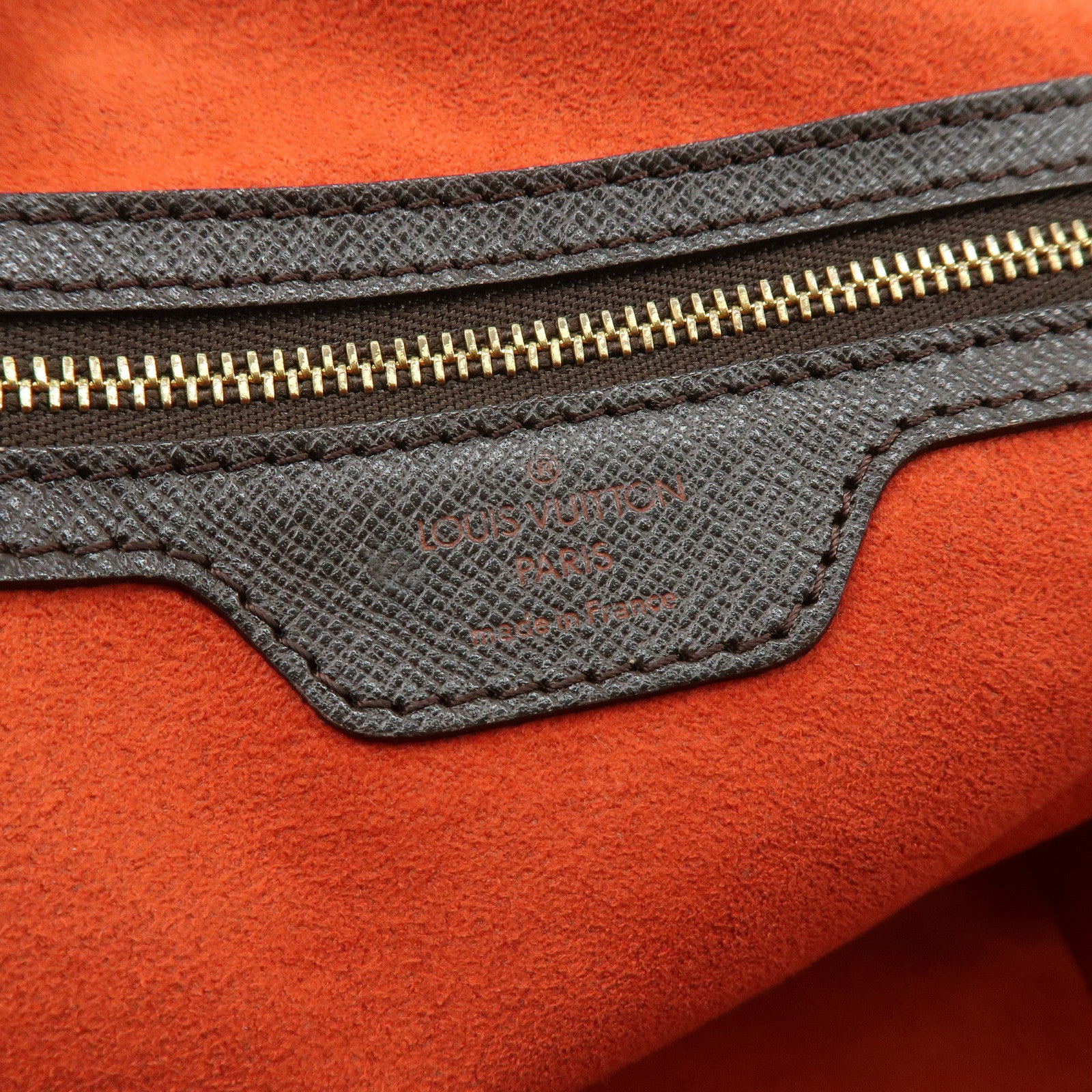 Louis Vuitton Damier Canvas Brera Hand Bag Ebene N51150