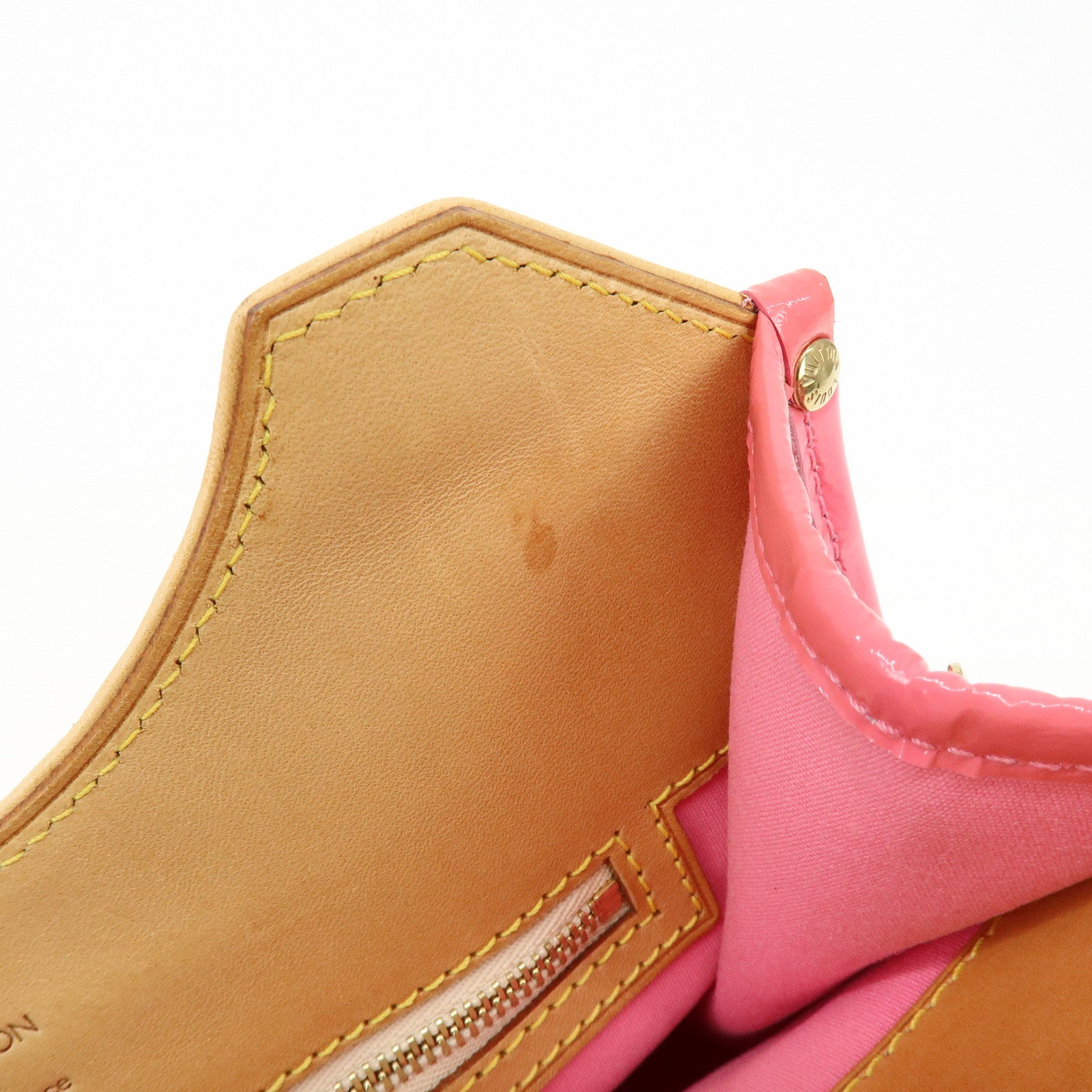 Louis Vuitton Monogram Mini Sac Catherine Hand Bag Pink M92930