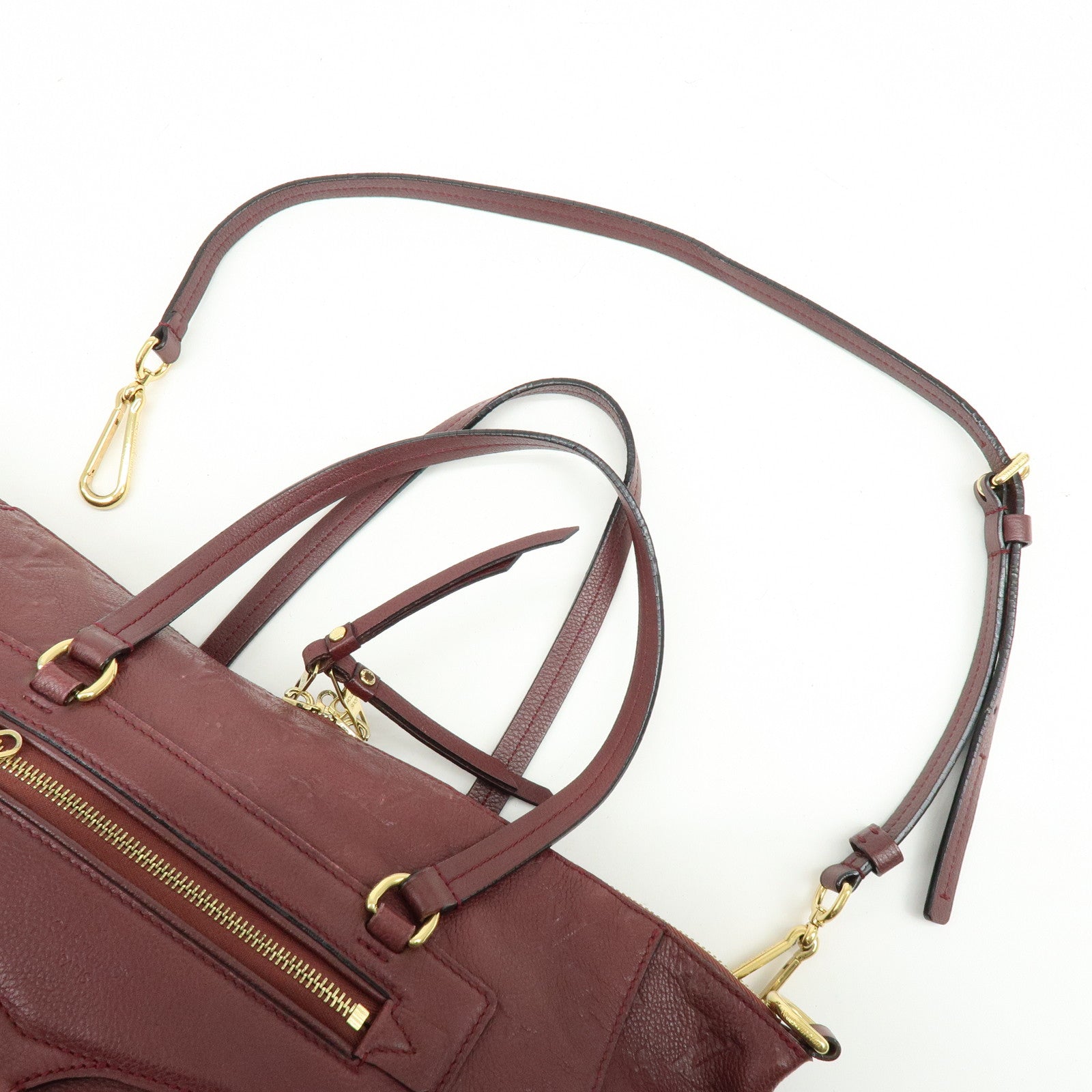 Louis Vuitton Monogram Empreinte Leather 2Way Bag Aube M94046