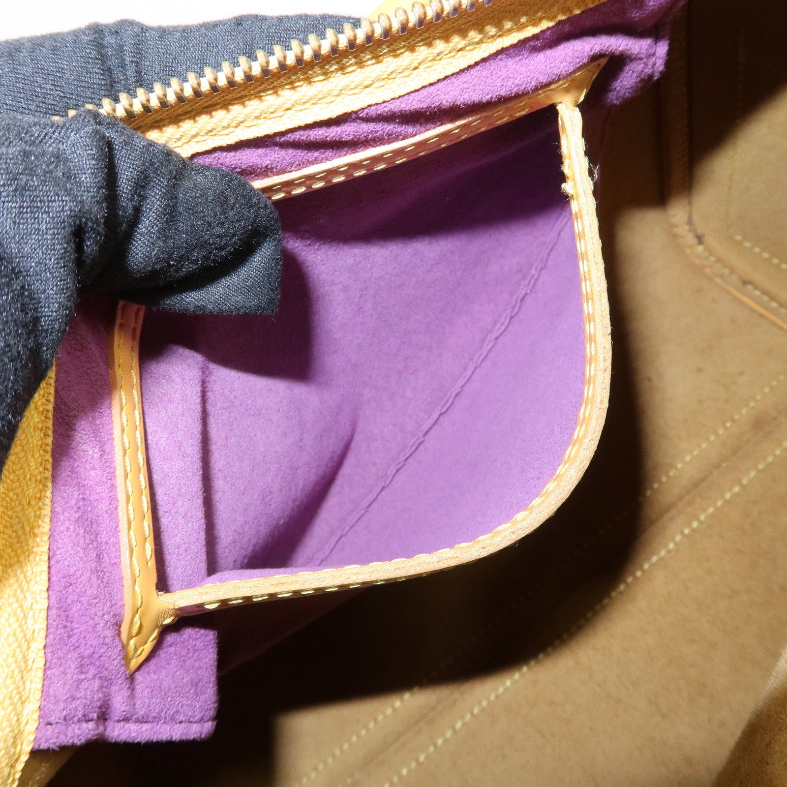 Louis Vuitton Epi Speedy 25 Boston Bag Hand Bag Yellow M43019 Used